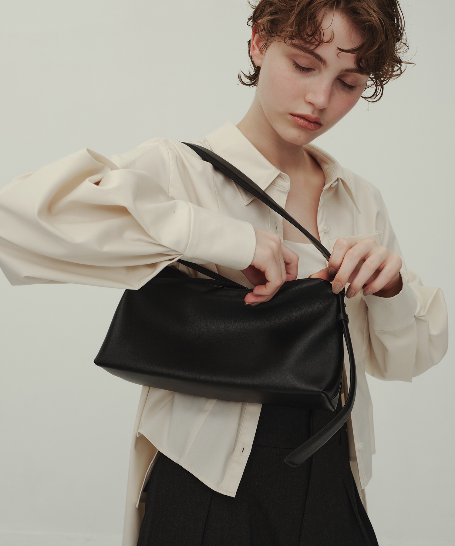 Leather Shoulder Bag