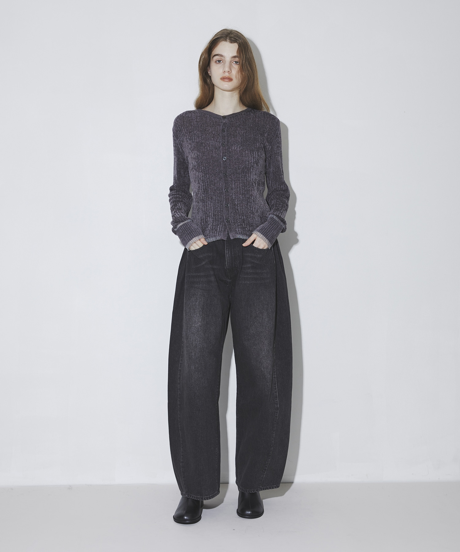 Chenille Knit Cardigan