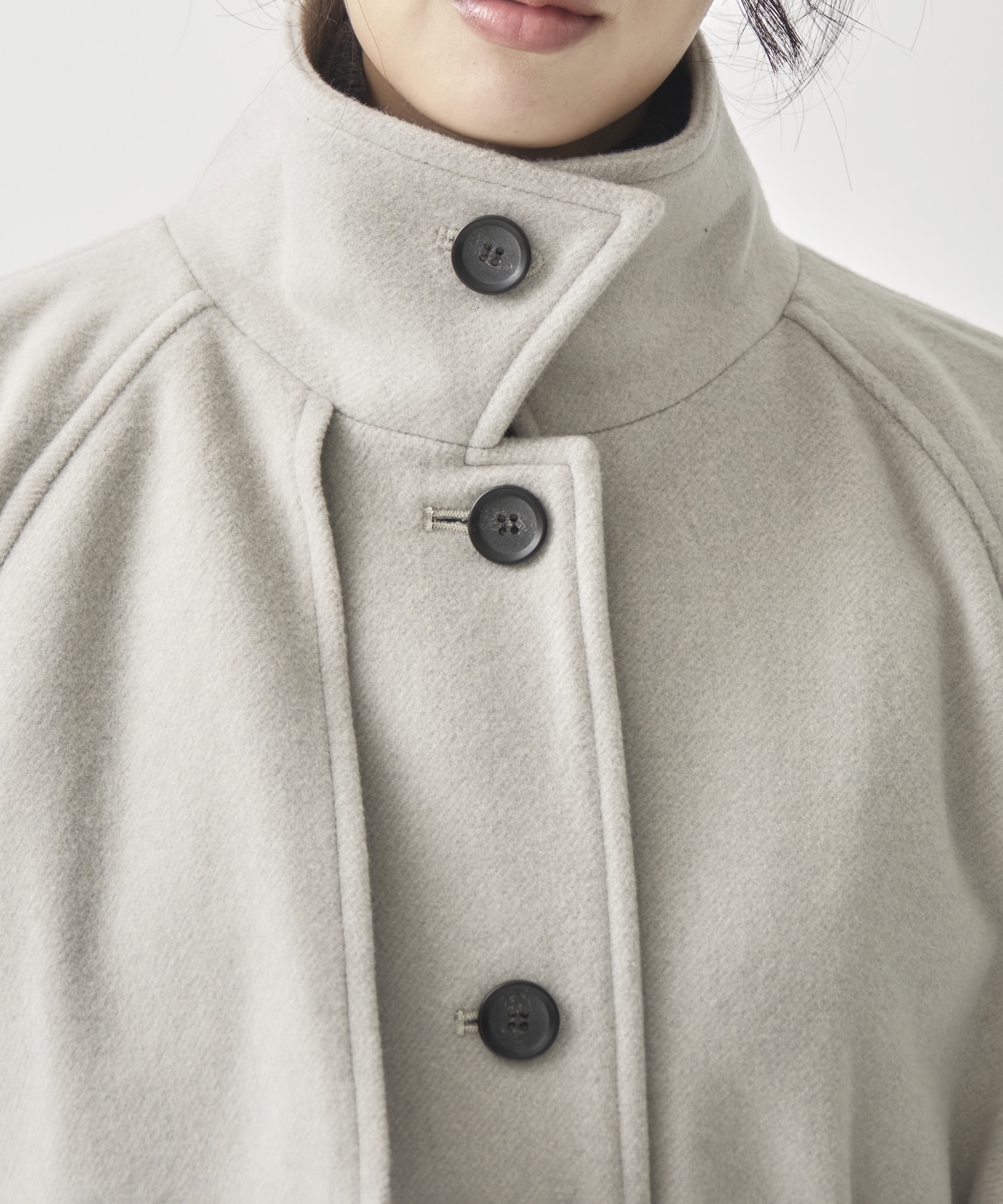 StandCollar Wool Coat
