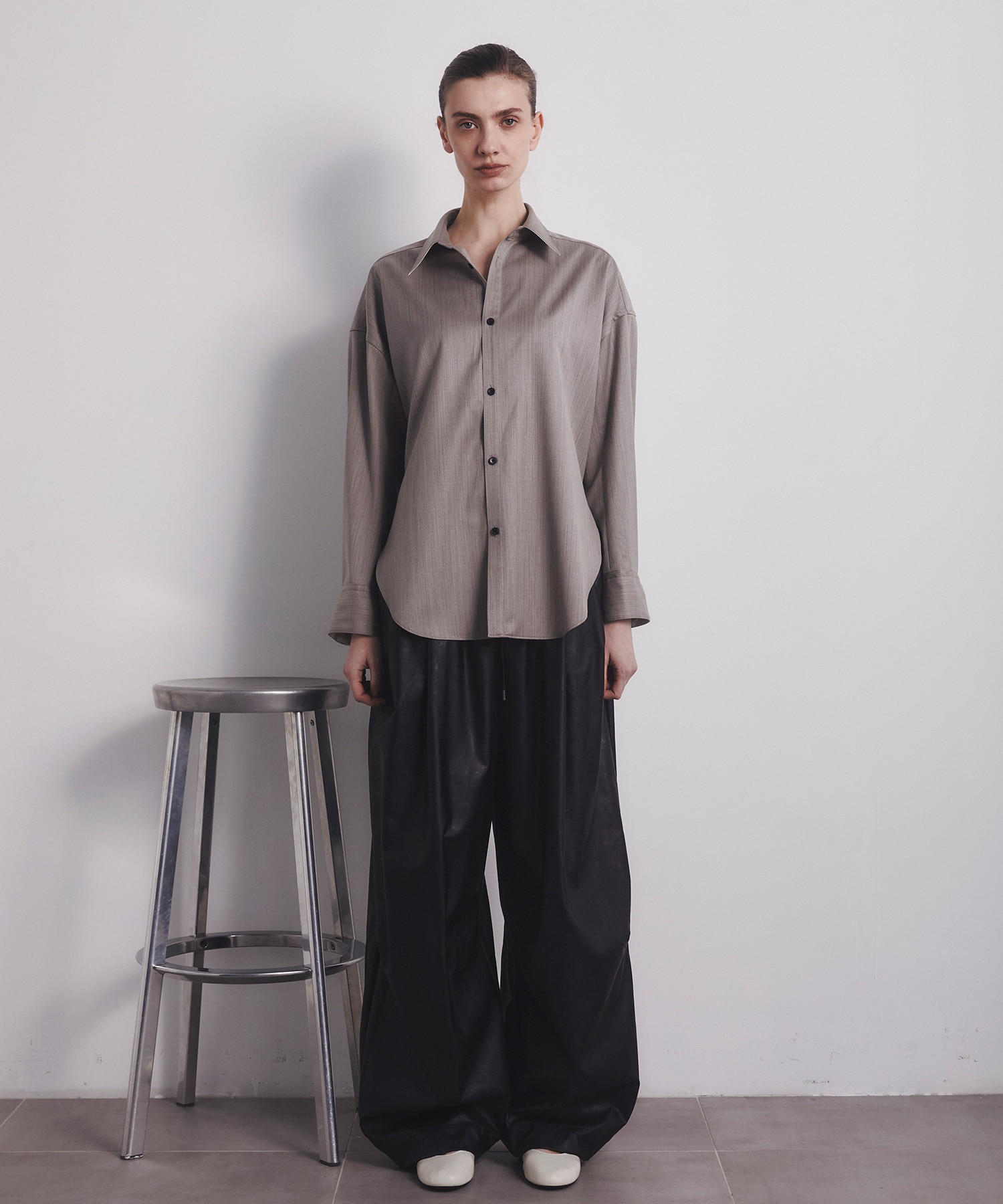 Super140s 2way Shape Shirt