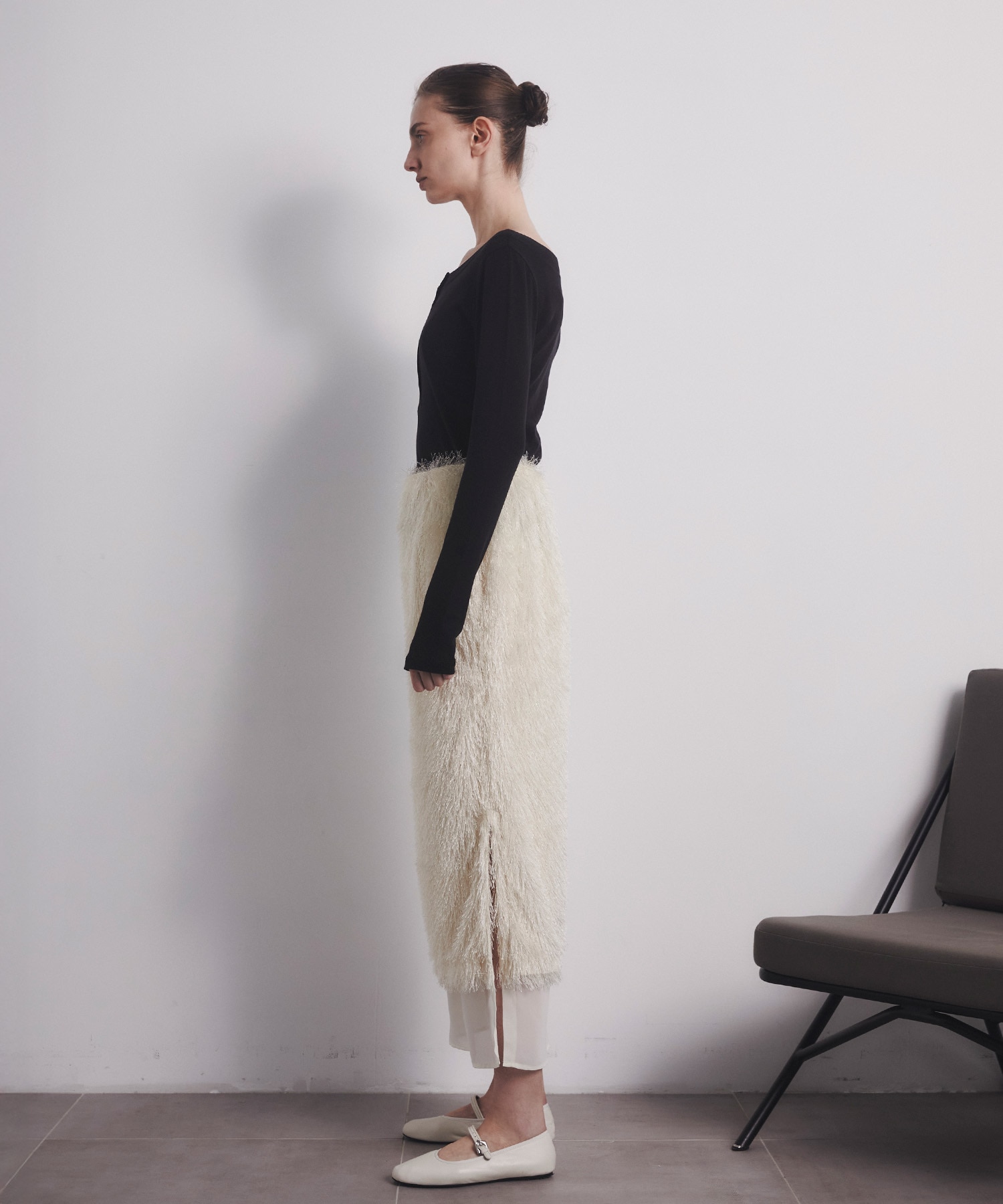 Scarf Wrapped Fringe SK