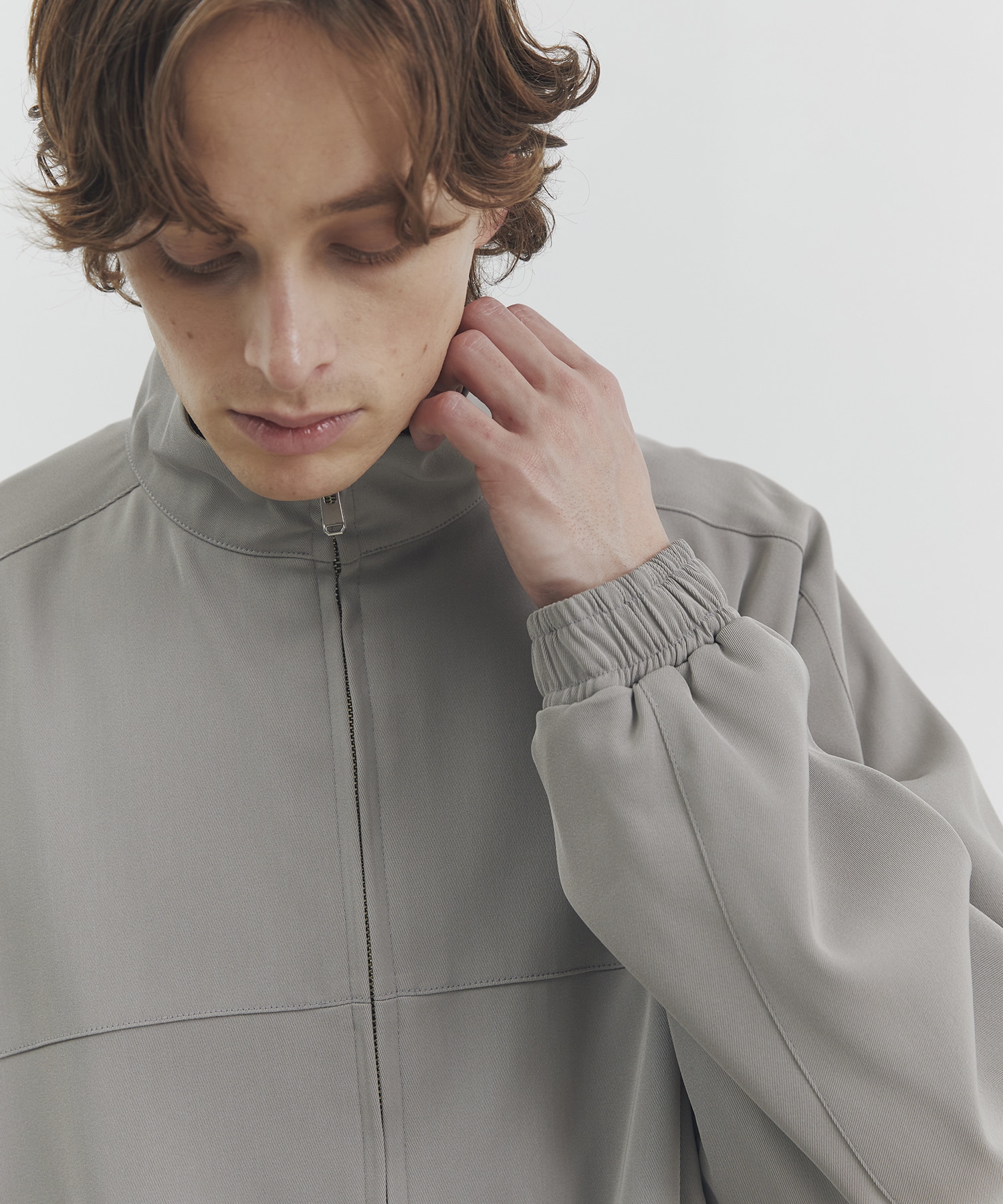 High Count Twill トラックジャケット