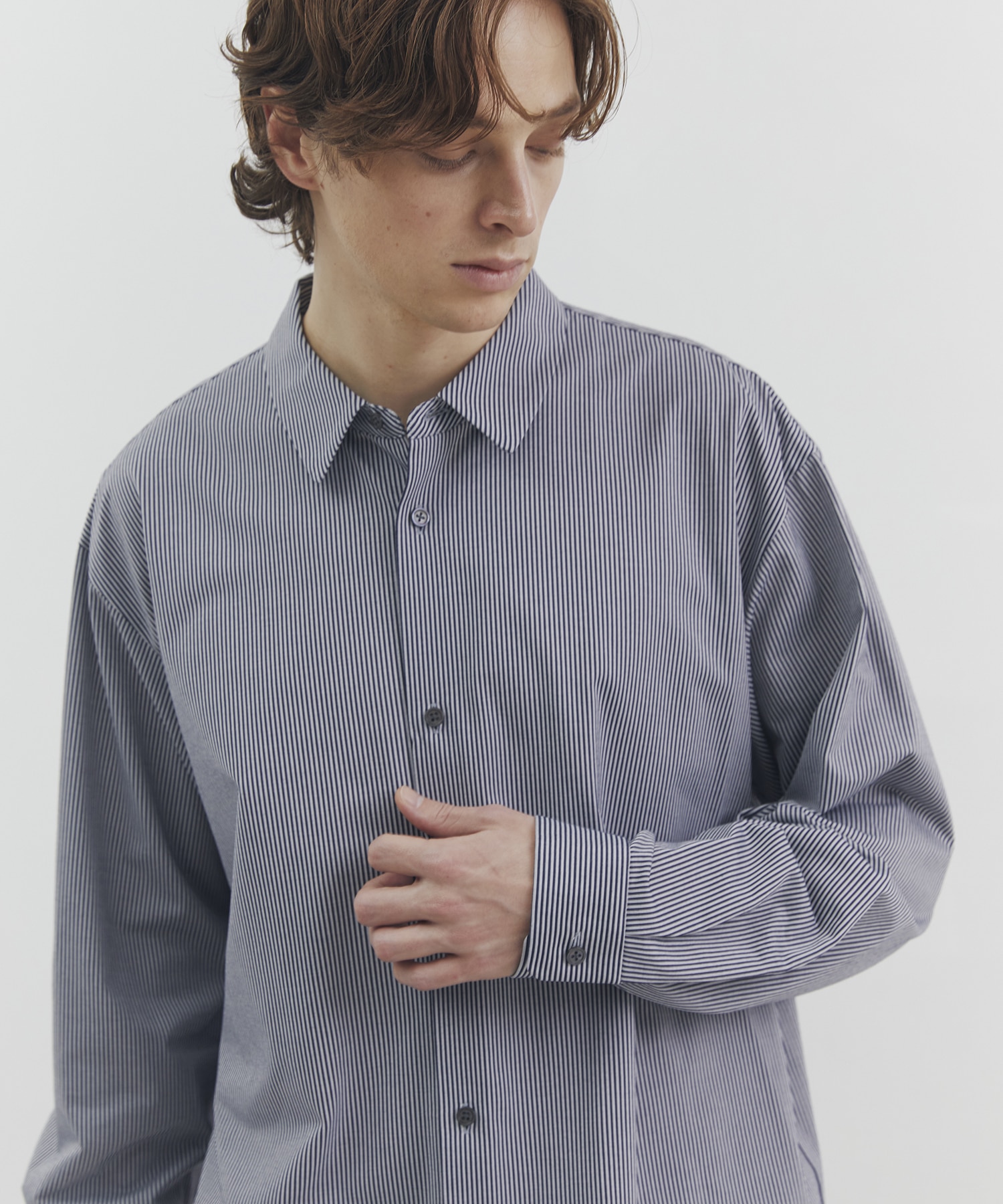 KANEMASA KNITタイプライターシャツ