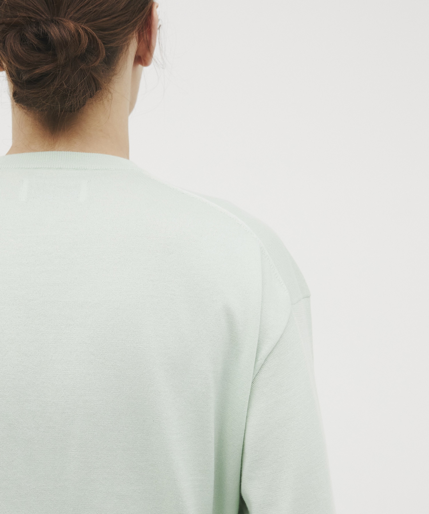 Sea island cotton ヘンリーネック