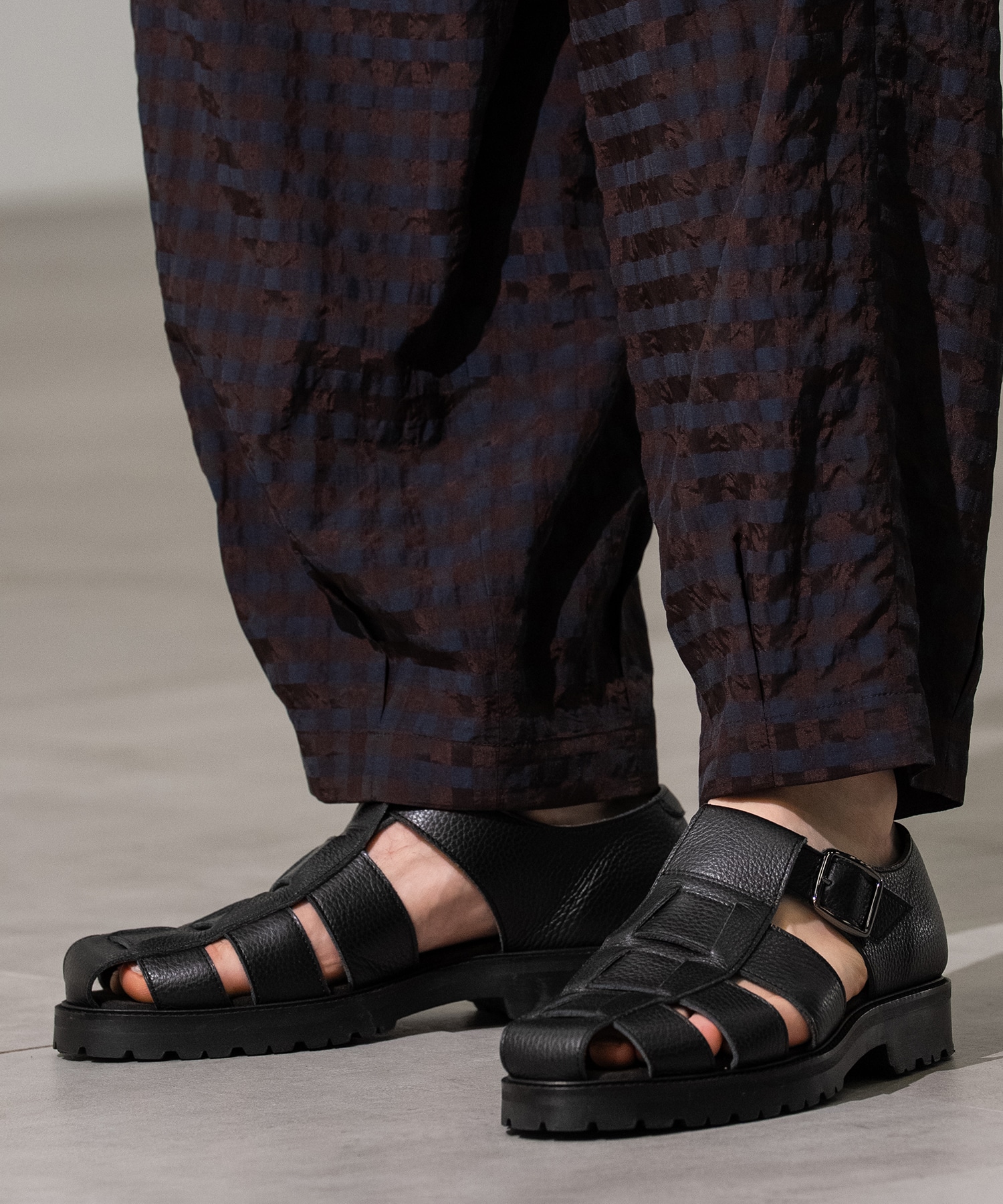 Vibramソール グルカサンダル
