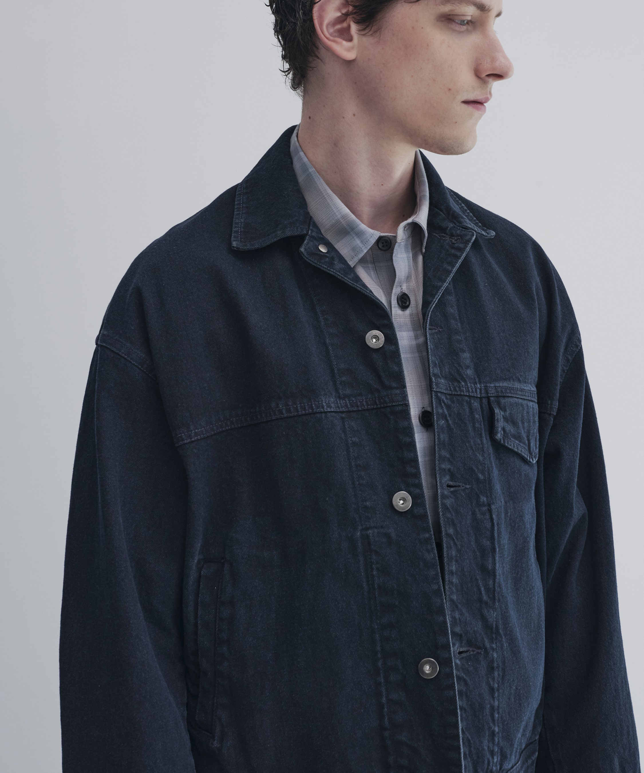 フェードデニムジャケット