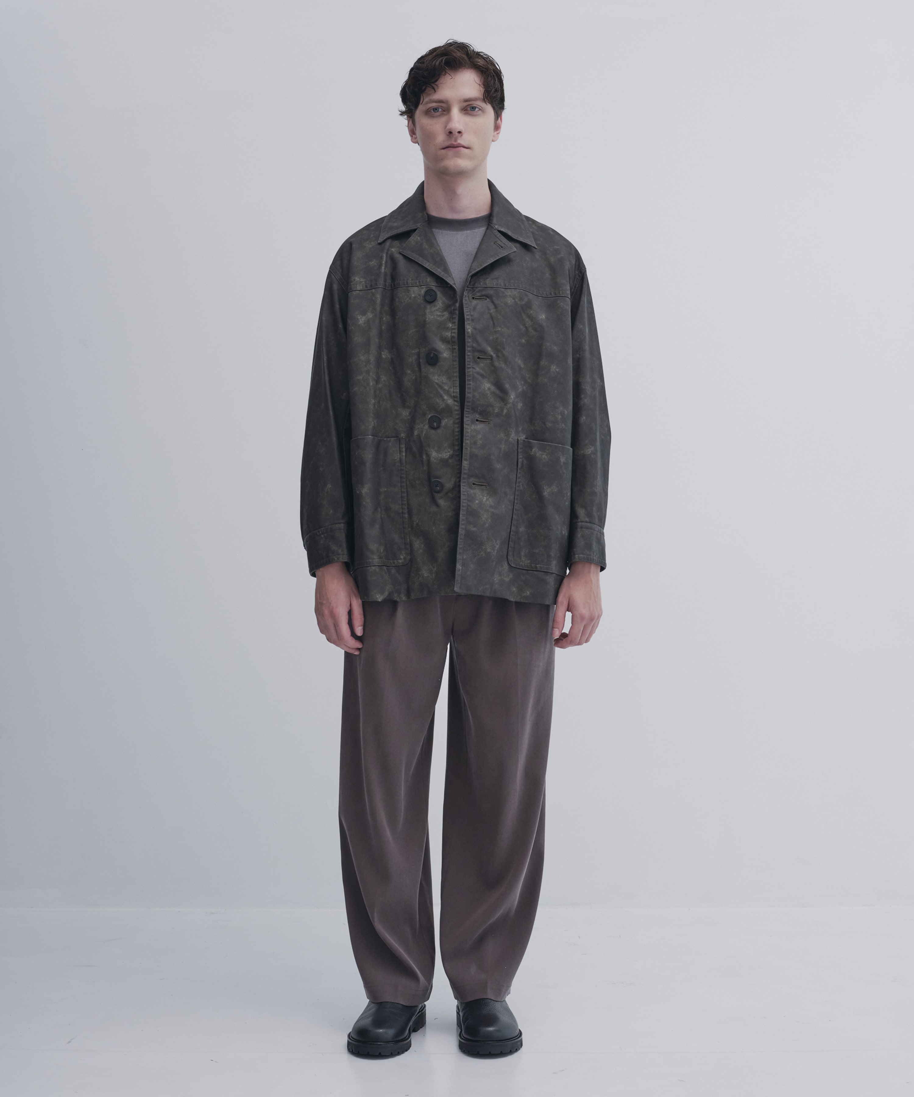 ヴィンテージレザー ランチコート