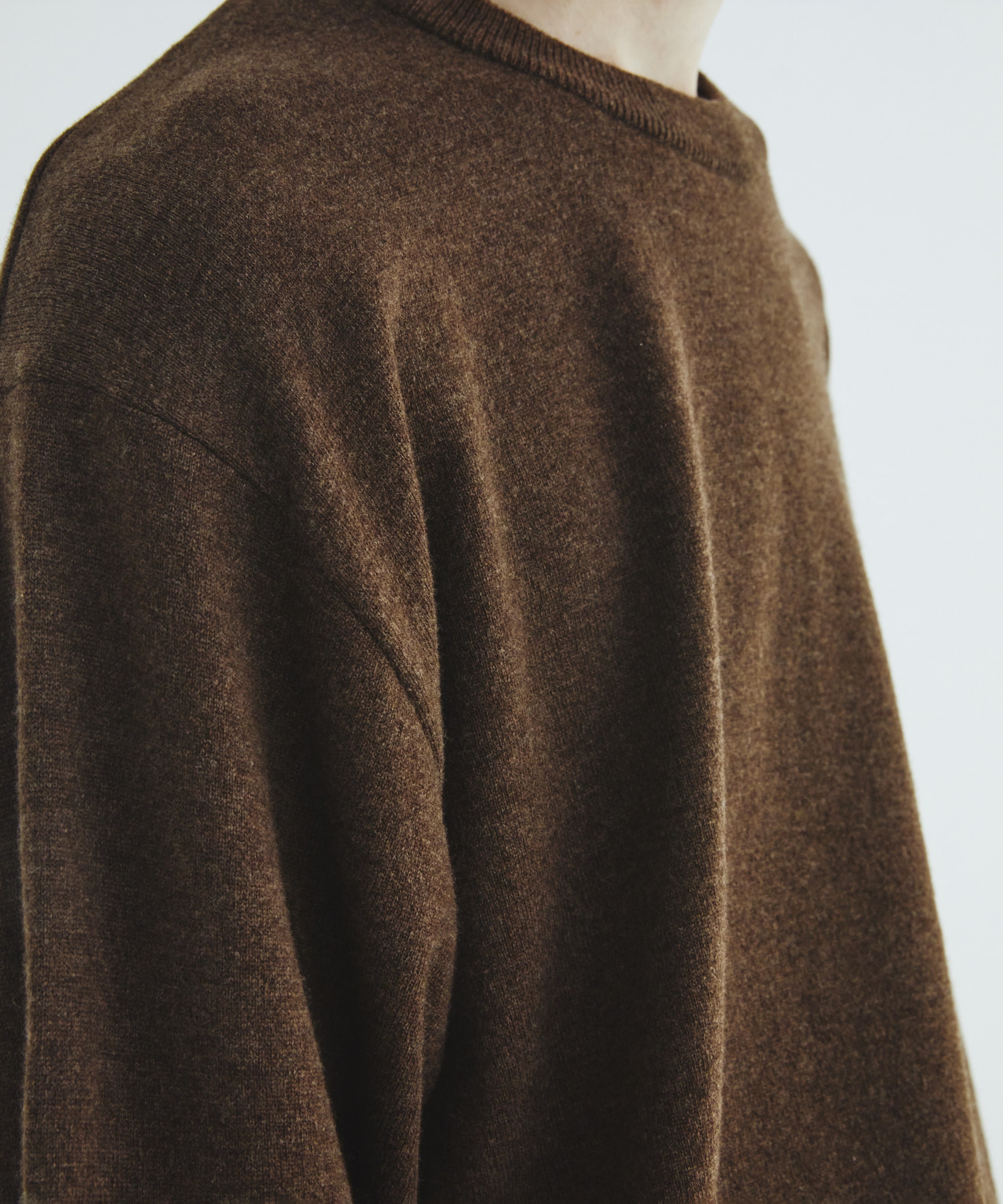 Ultra fine wool ニットプルオーバー