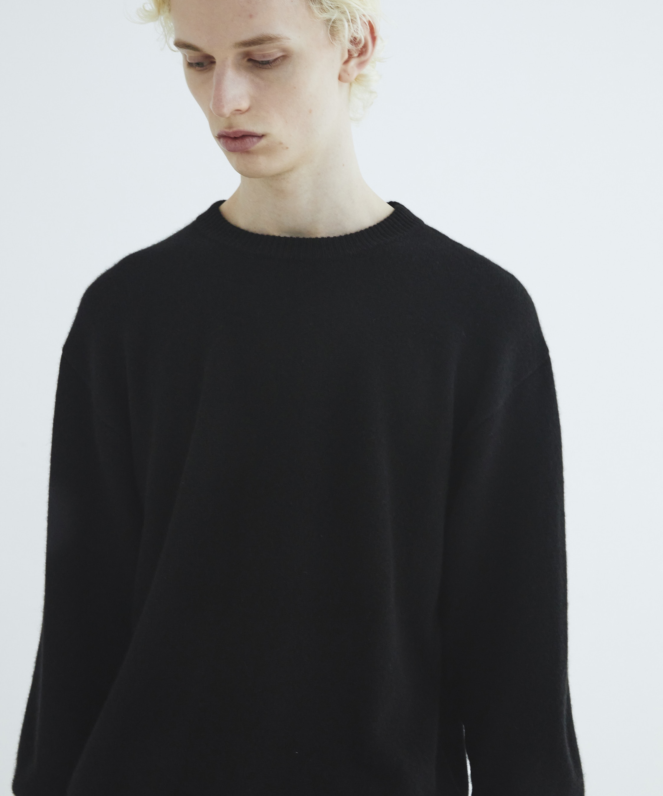 Baby cashmere knit プルオーバー