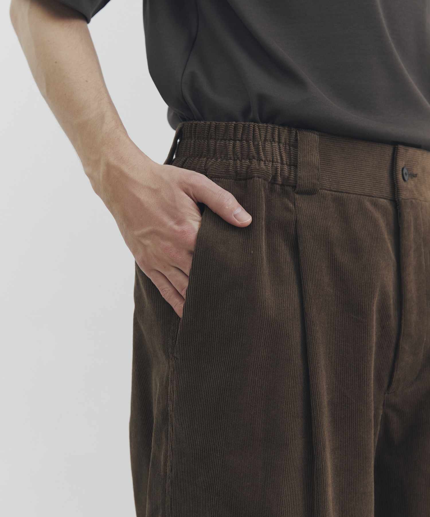 14W corduroy ワイドパンツ