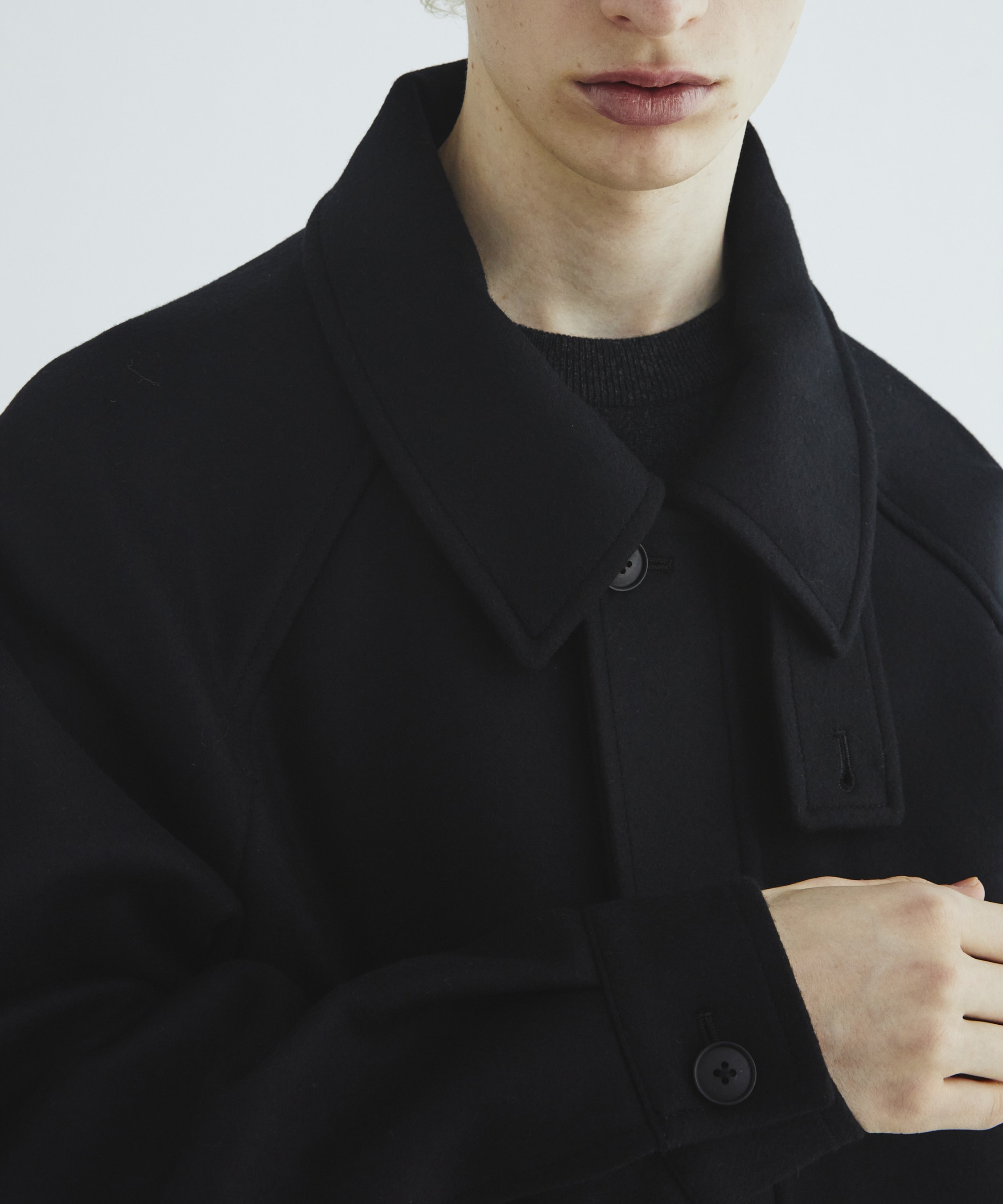 Premium meltonフライトジャケット