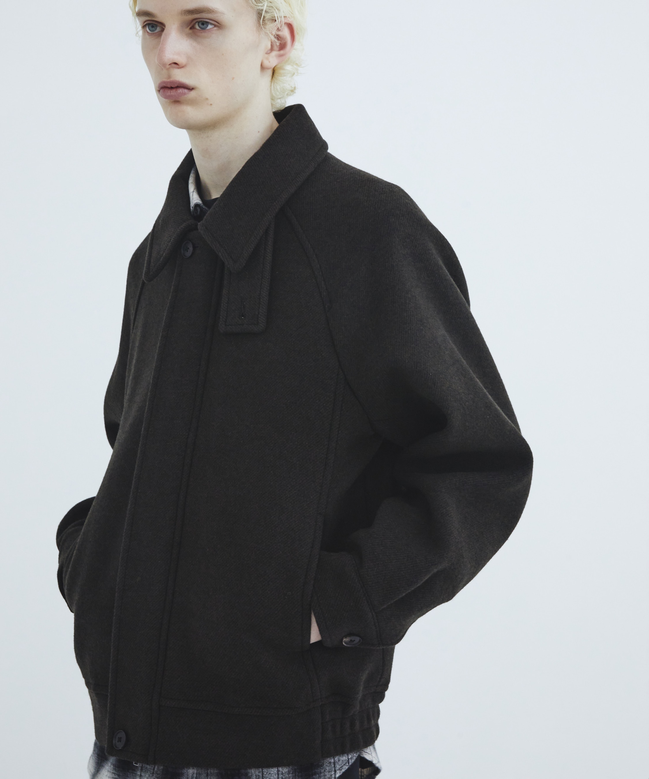 Premium meltonフライトジャケット