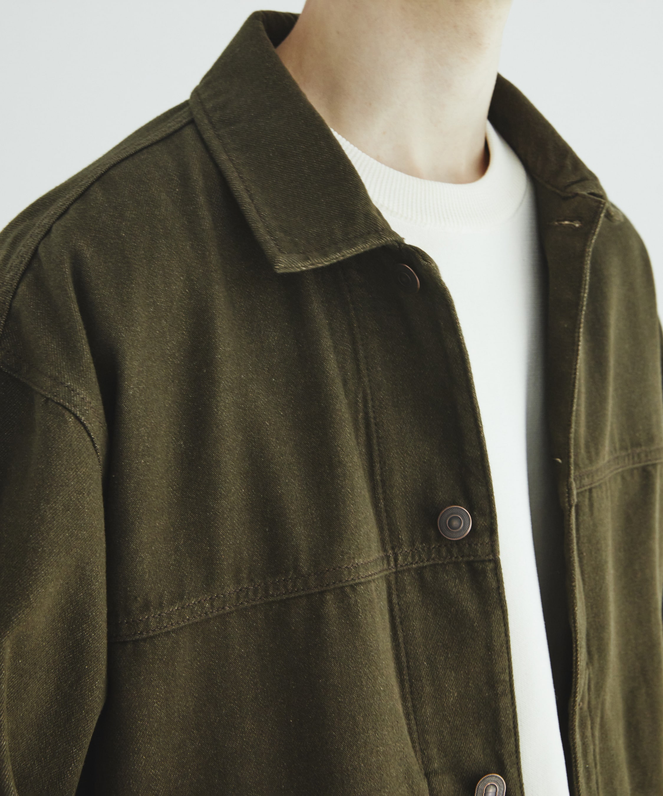 Cashmere denim ジャケット