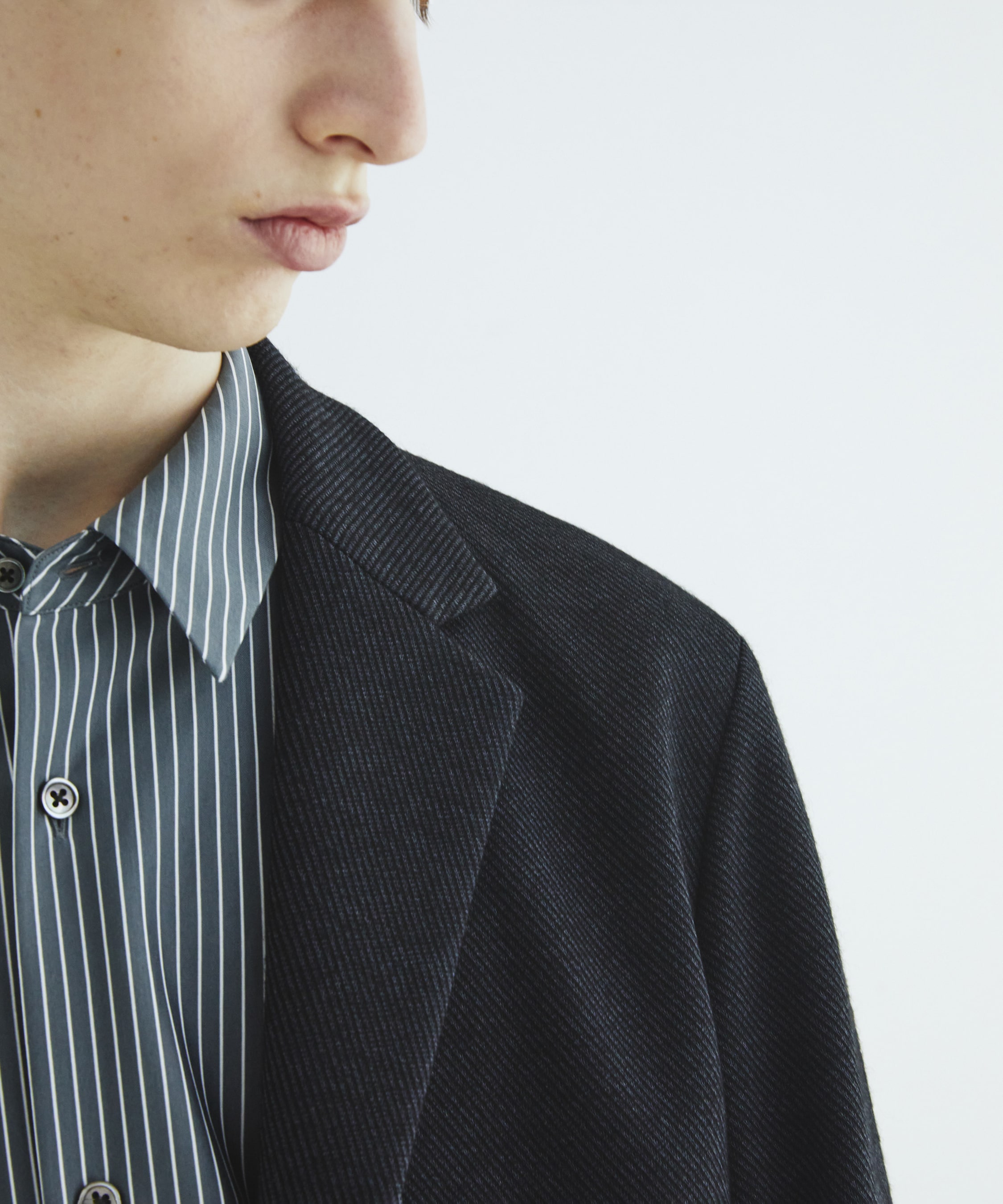 KANEMASA KNITウールネルJKT