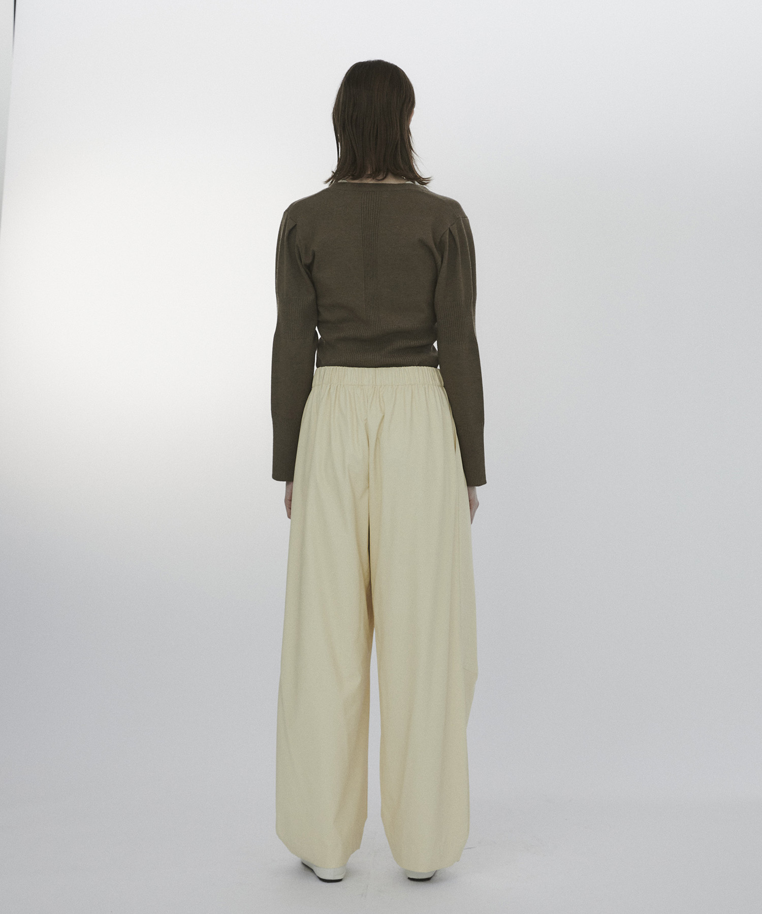 Wave Sleeve Cardigan