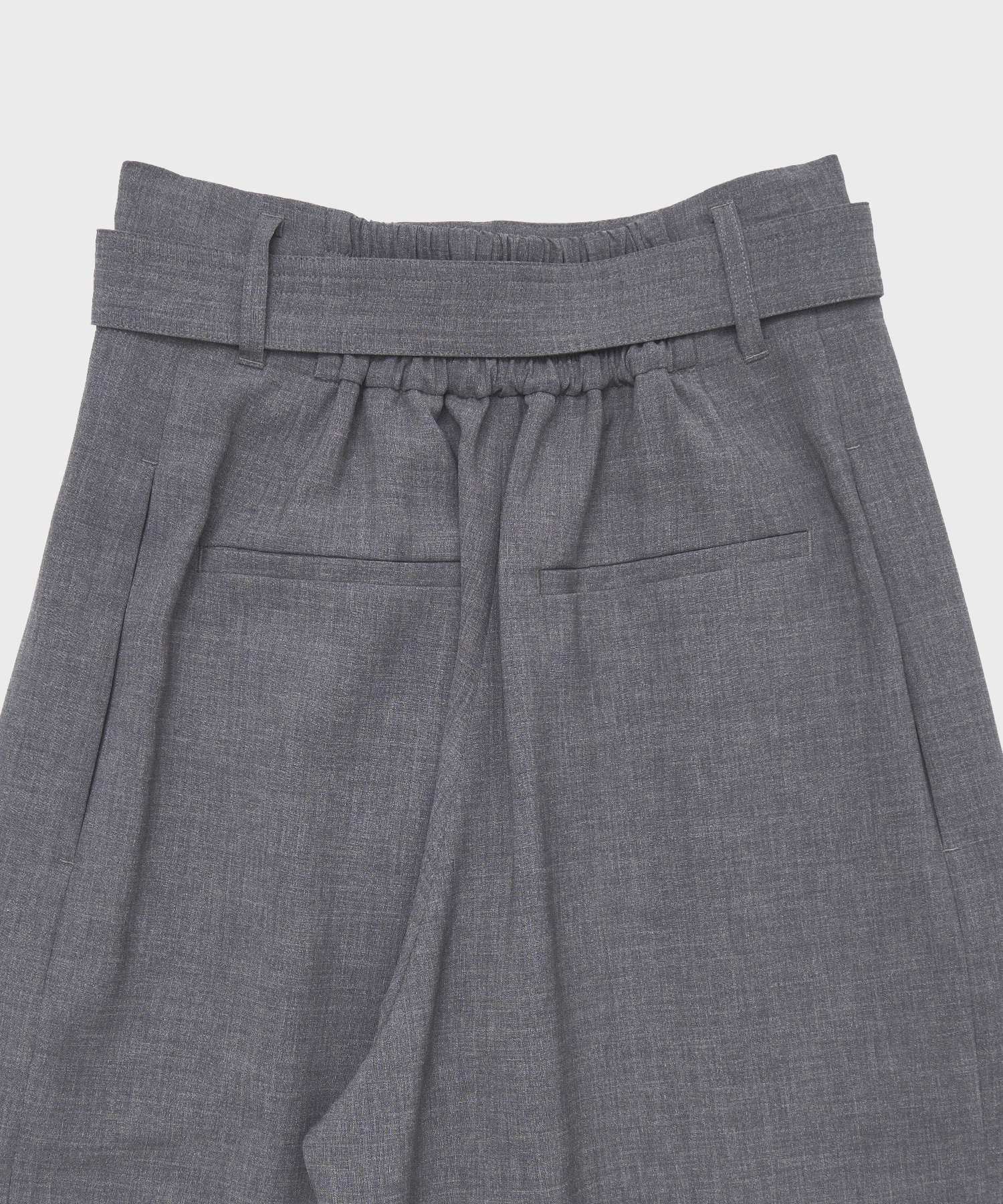 Belt Tuck Pants