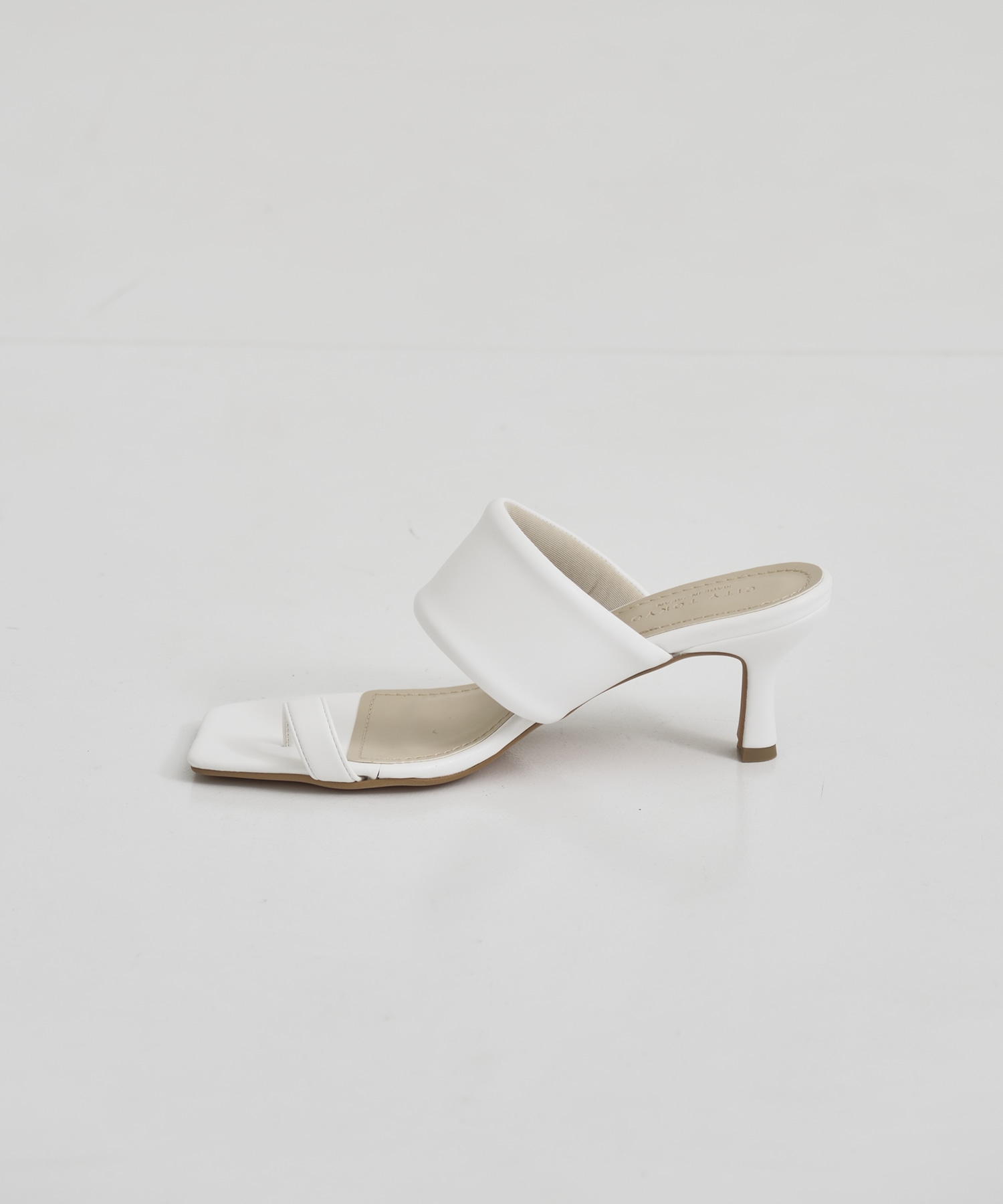 Asymmetry Leather Sandal