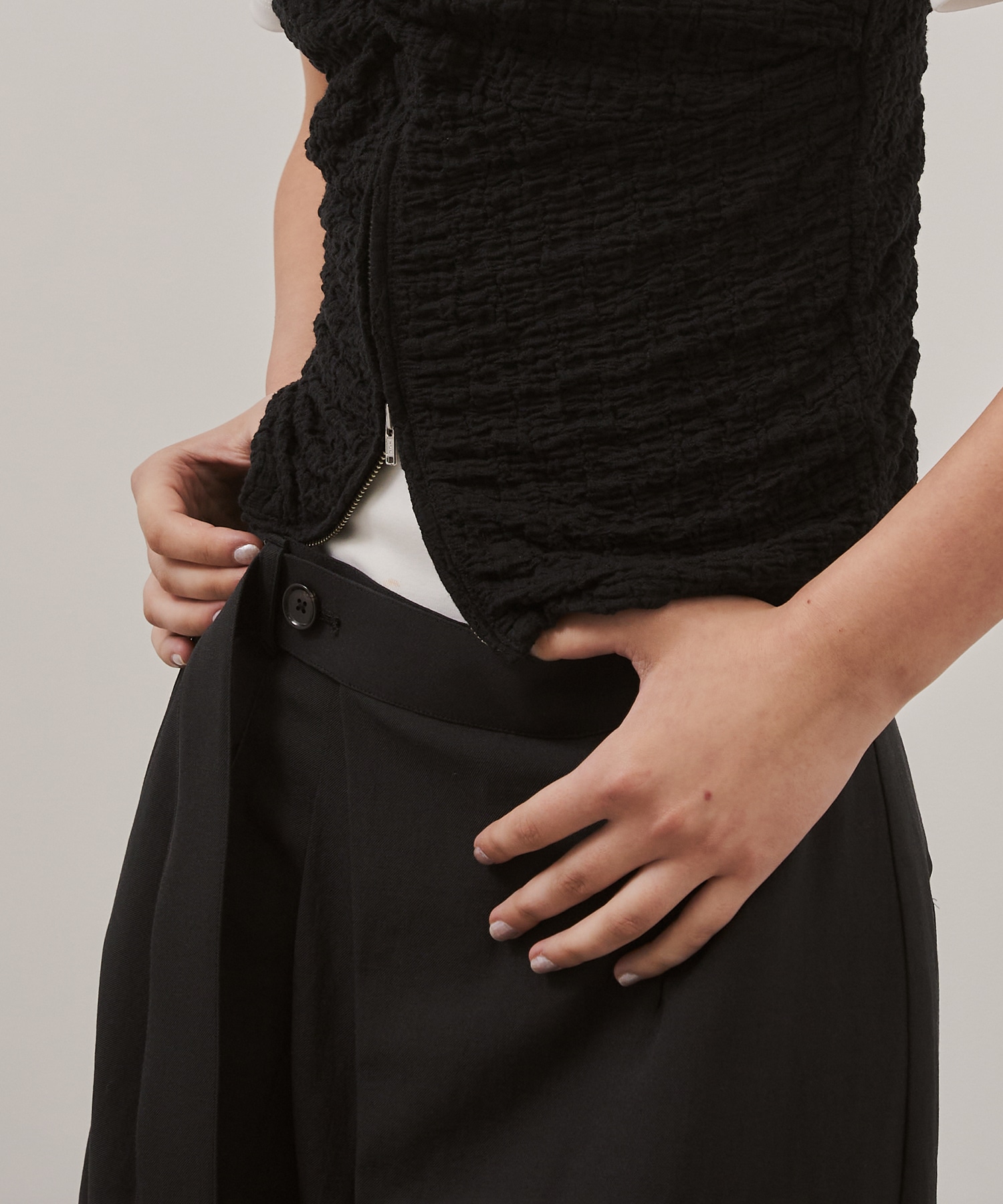 Linen Wrap Pants