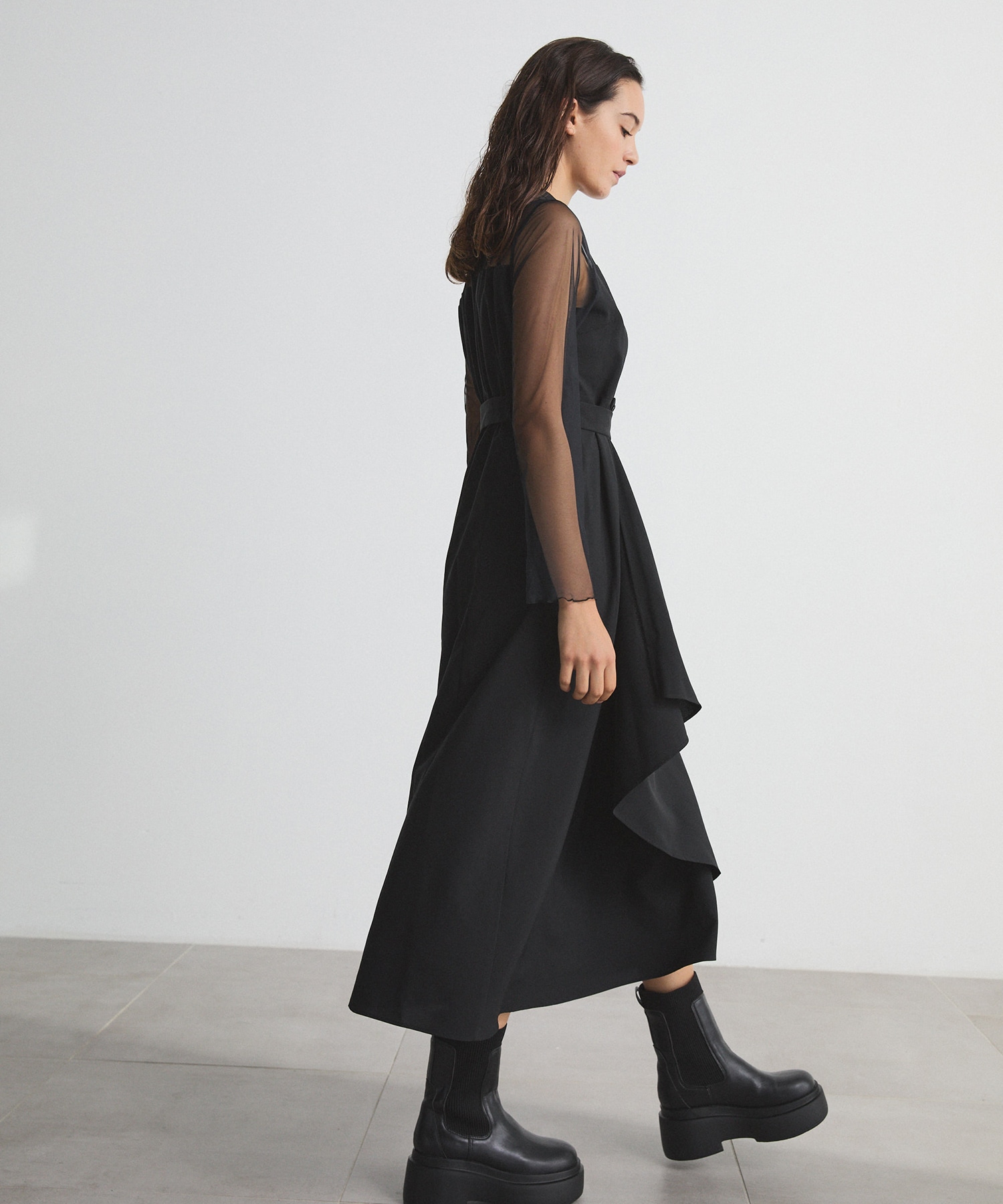 Sheer Docking Dress