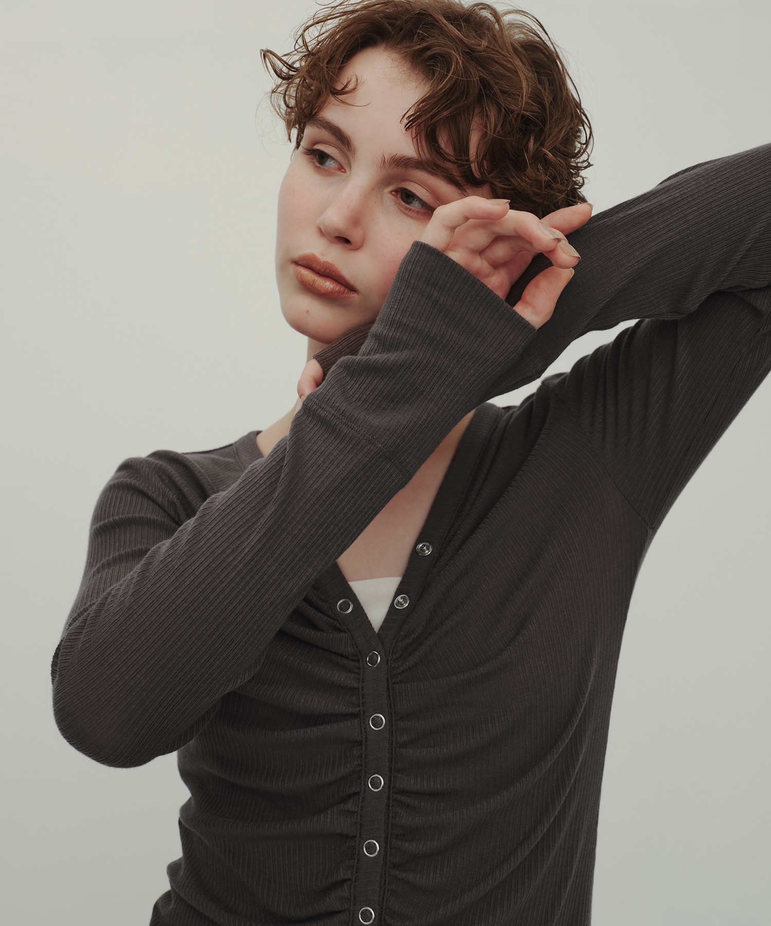 Cashmere Gather Tops