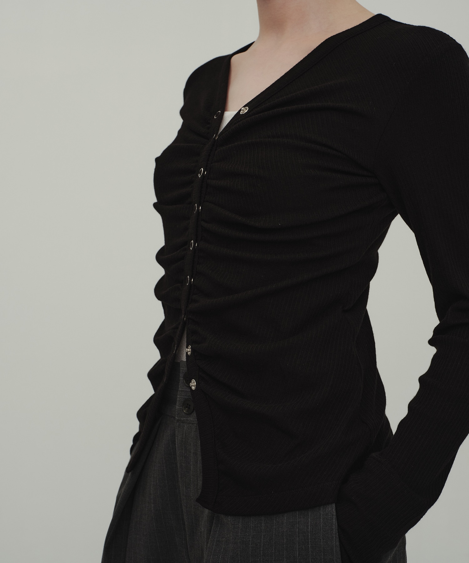 Cashmere Gather Tops