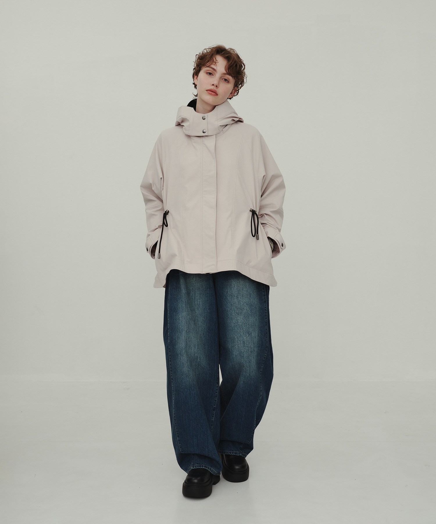 Barrel Denim Pants