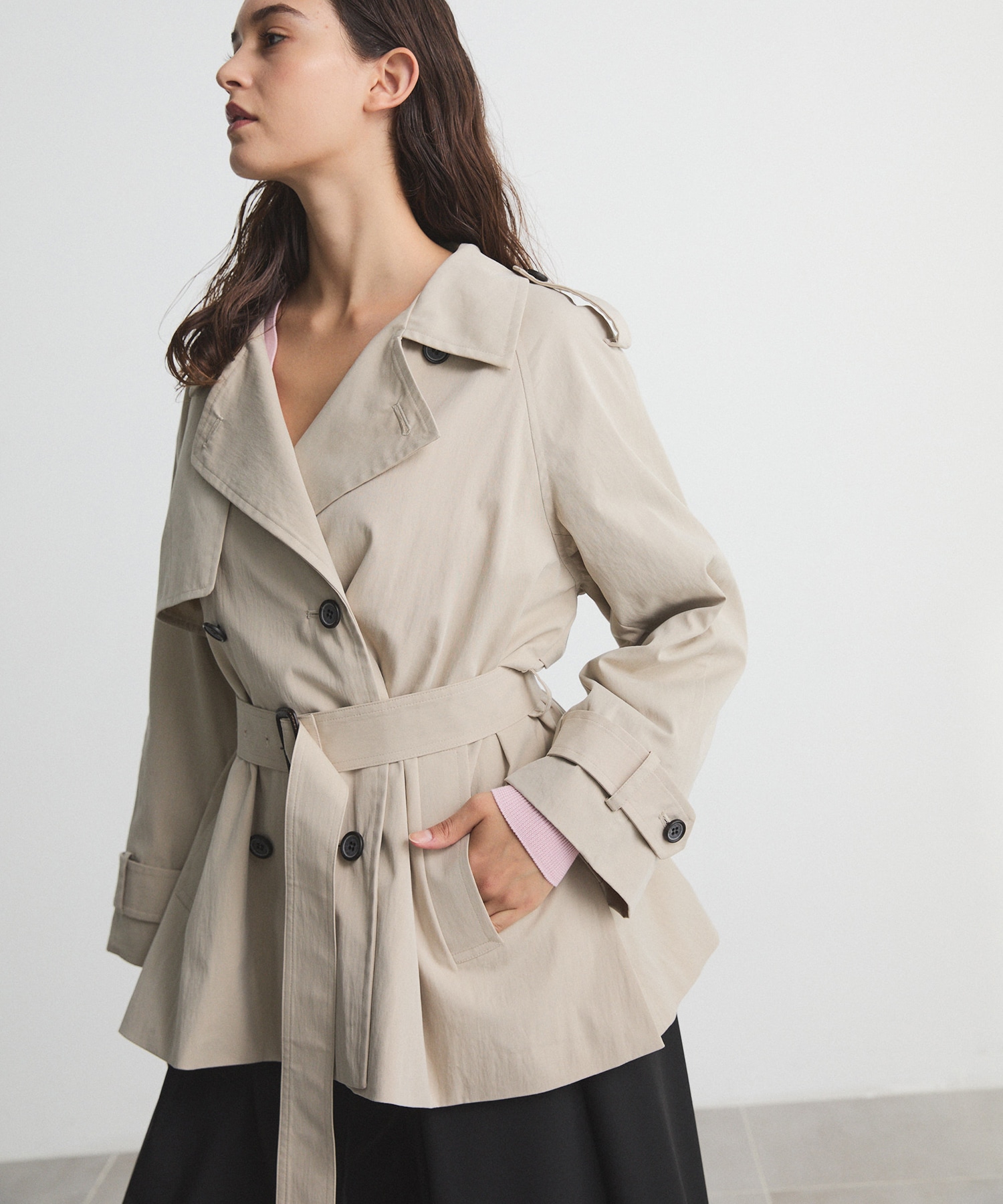 Short Trench Coat