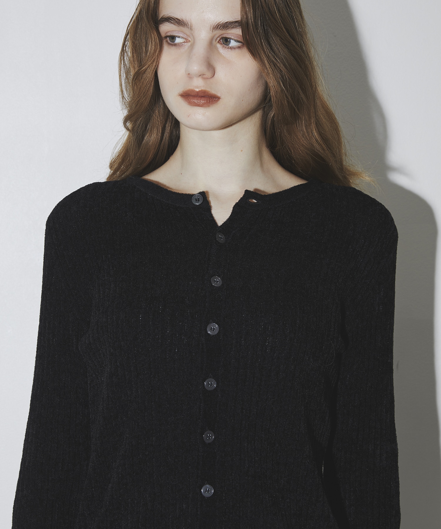 Chenille Knit Cardigan