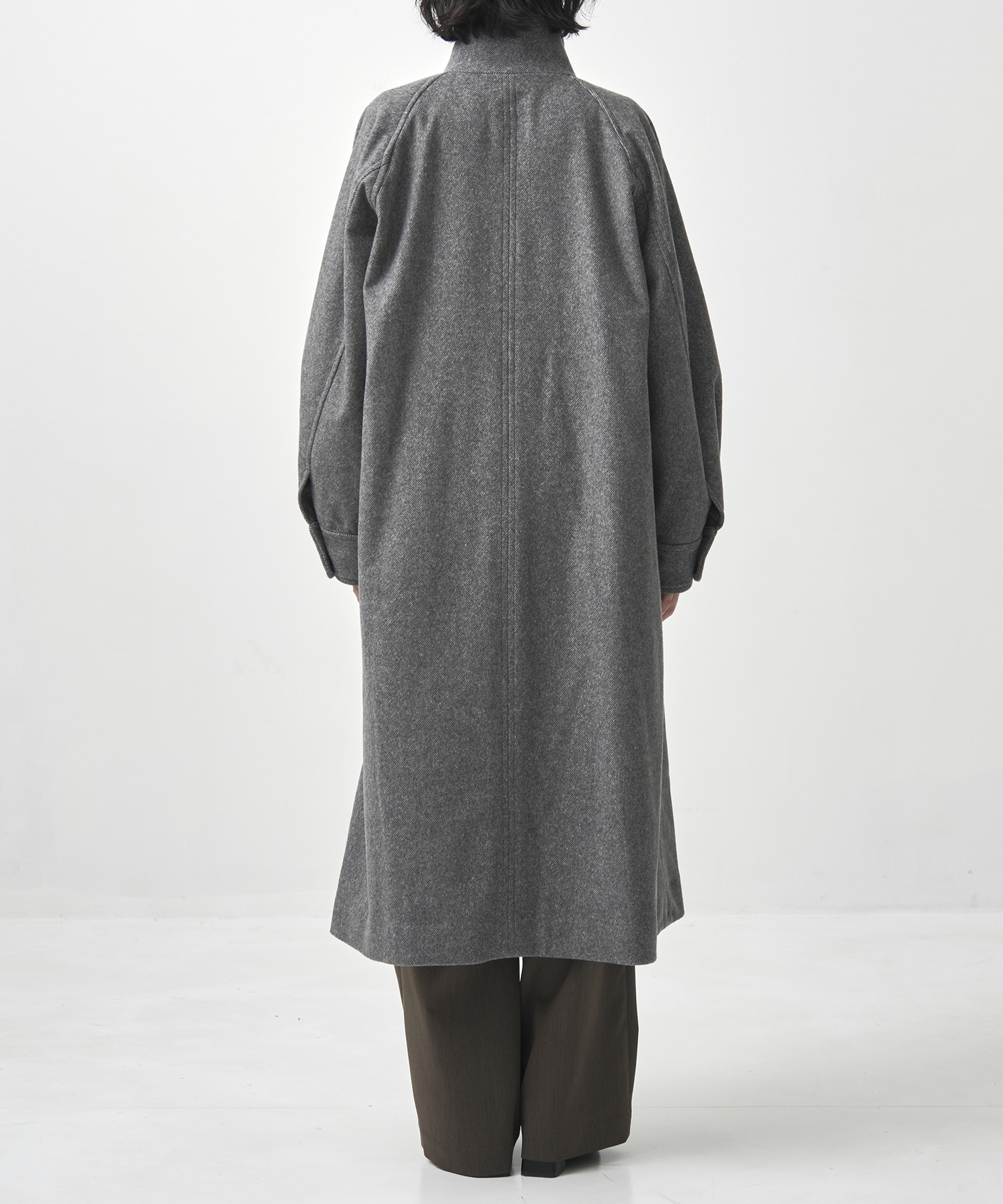 StandCollar Wool Coat