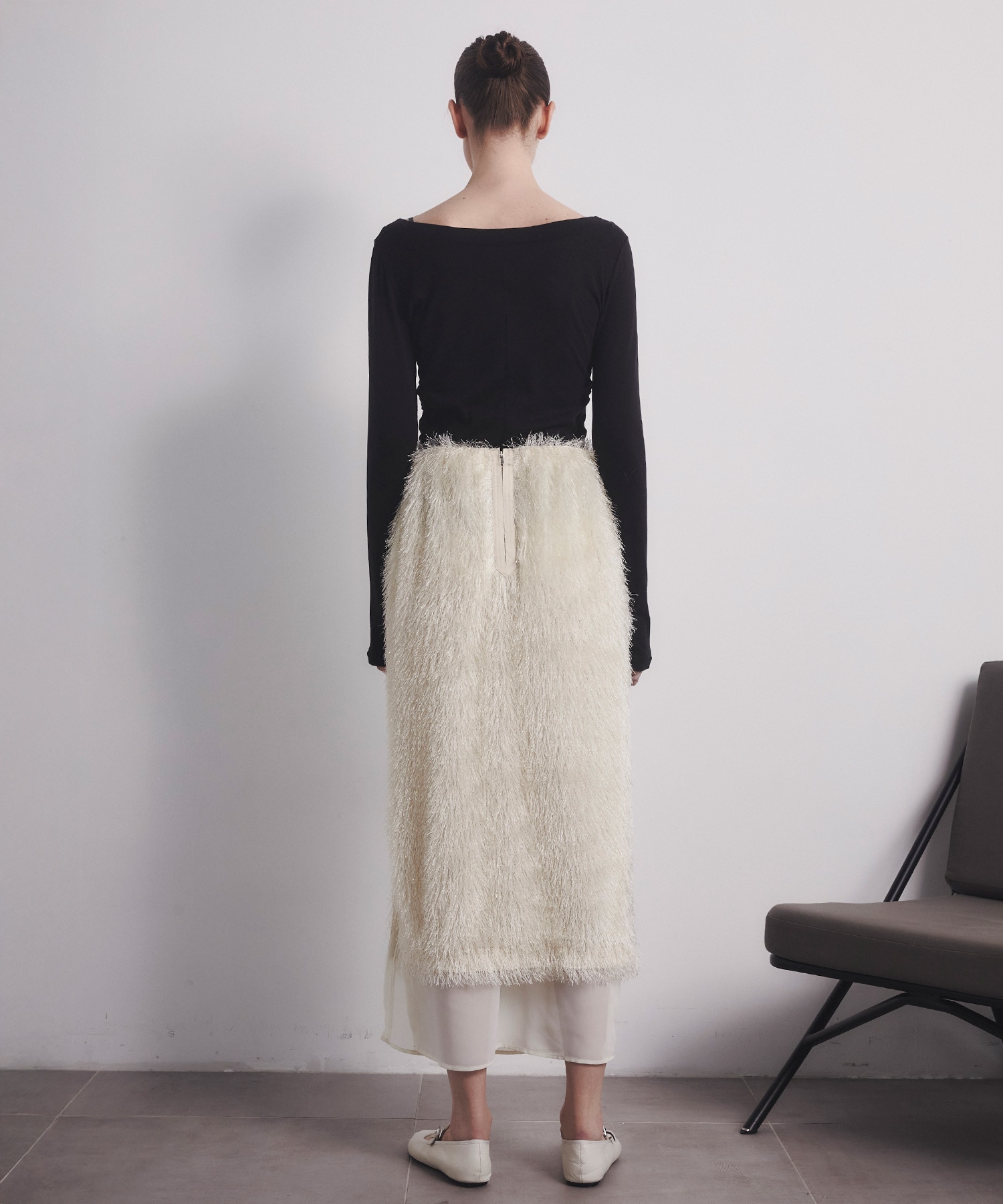 Scarf Wrapped Fringe SK