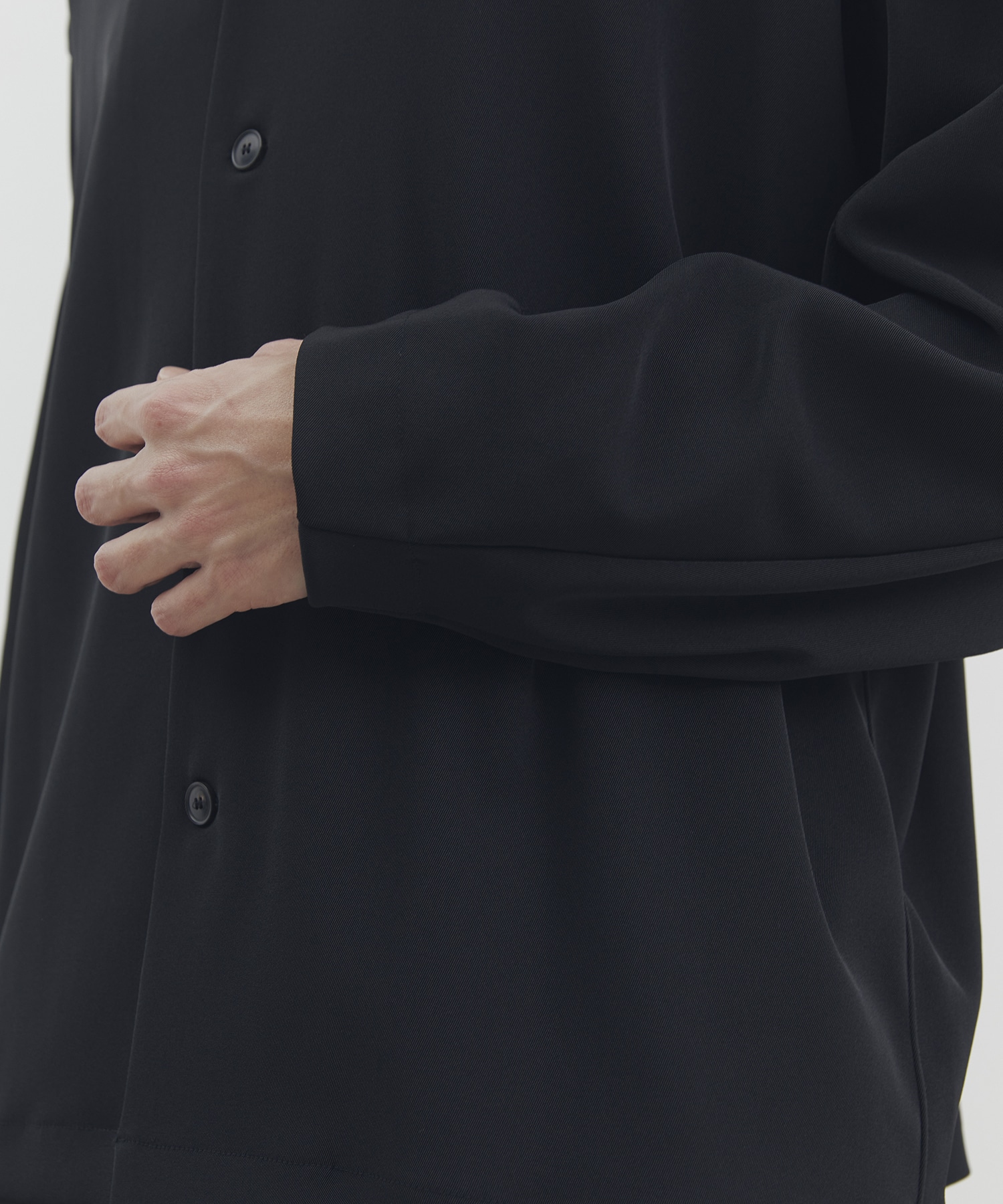 High Count Twillシャツカーディガン