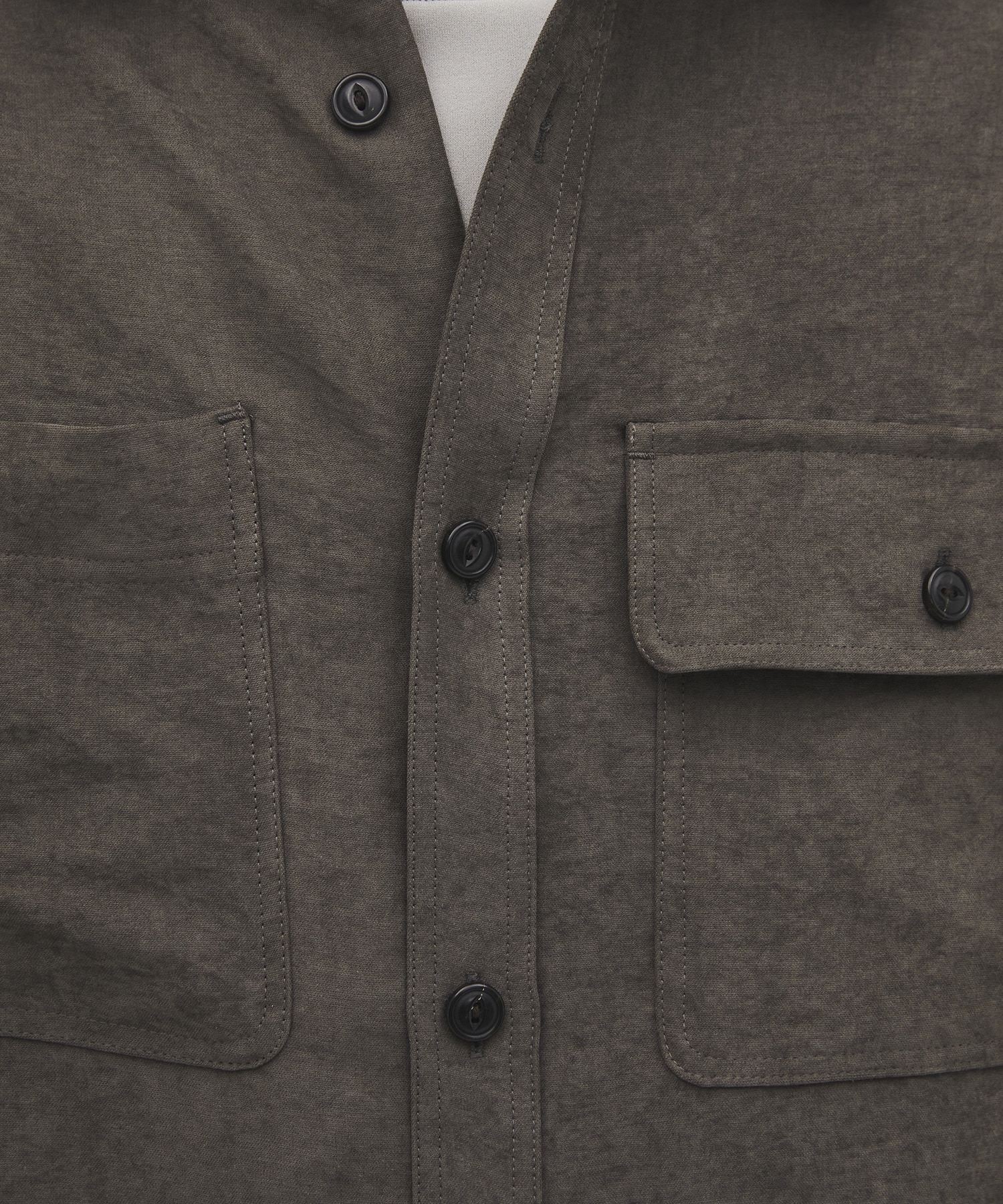 Split suede シャツジャケット