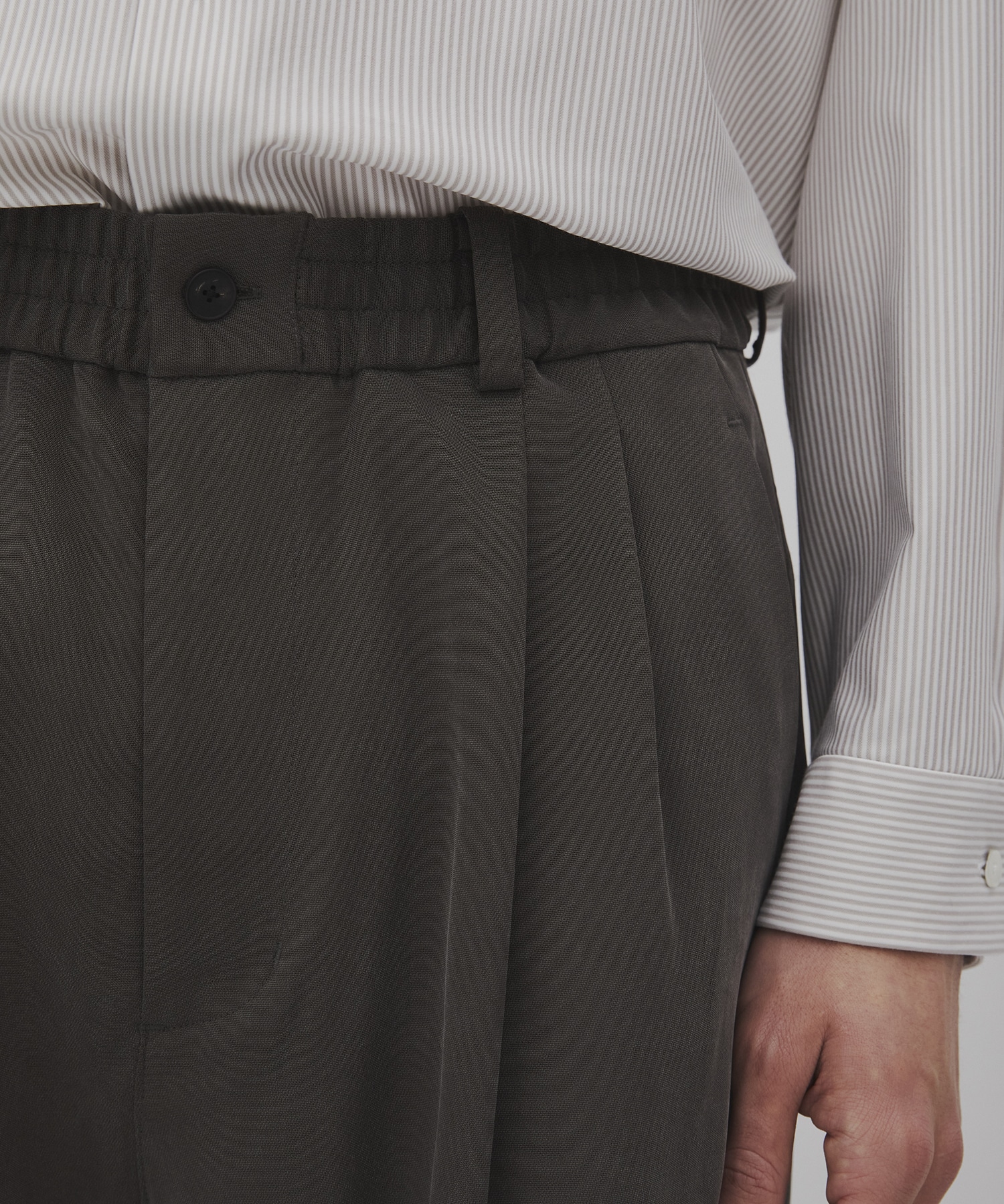 キュプラフィブリルイージーパンツ