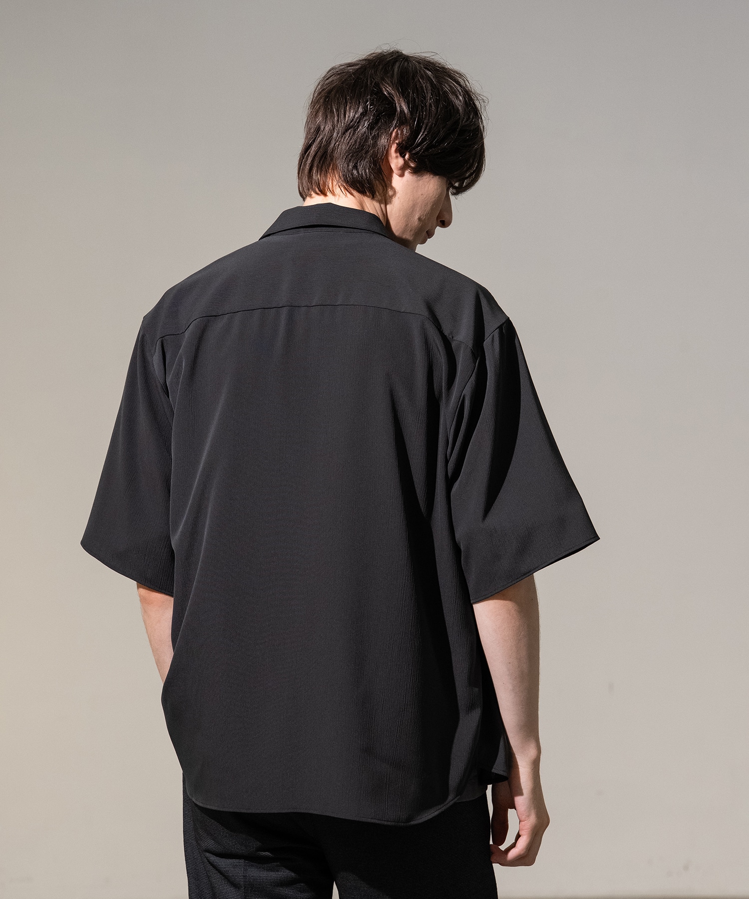 Air pleats リラックスS/Sシャツ