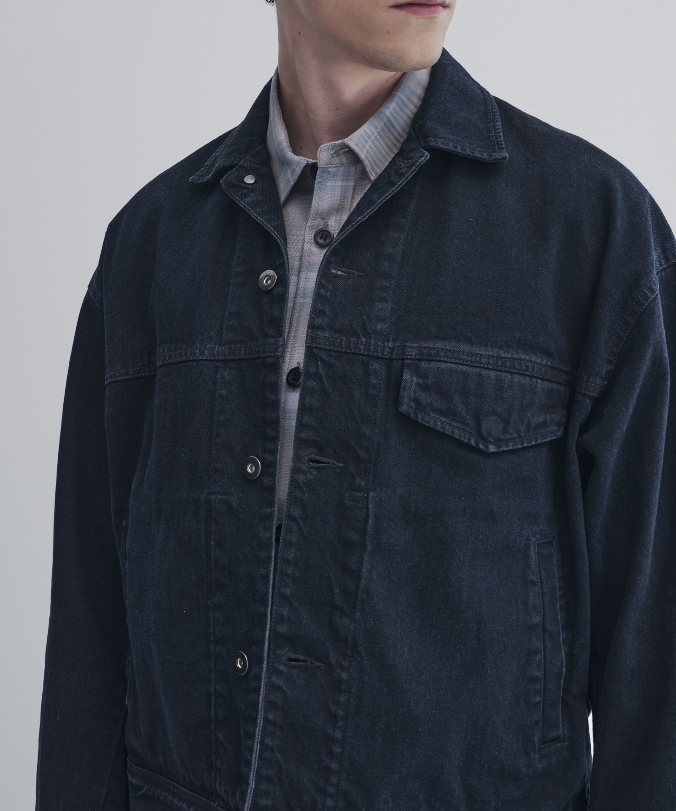 フェードデニムジャケット