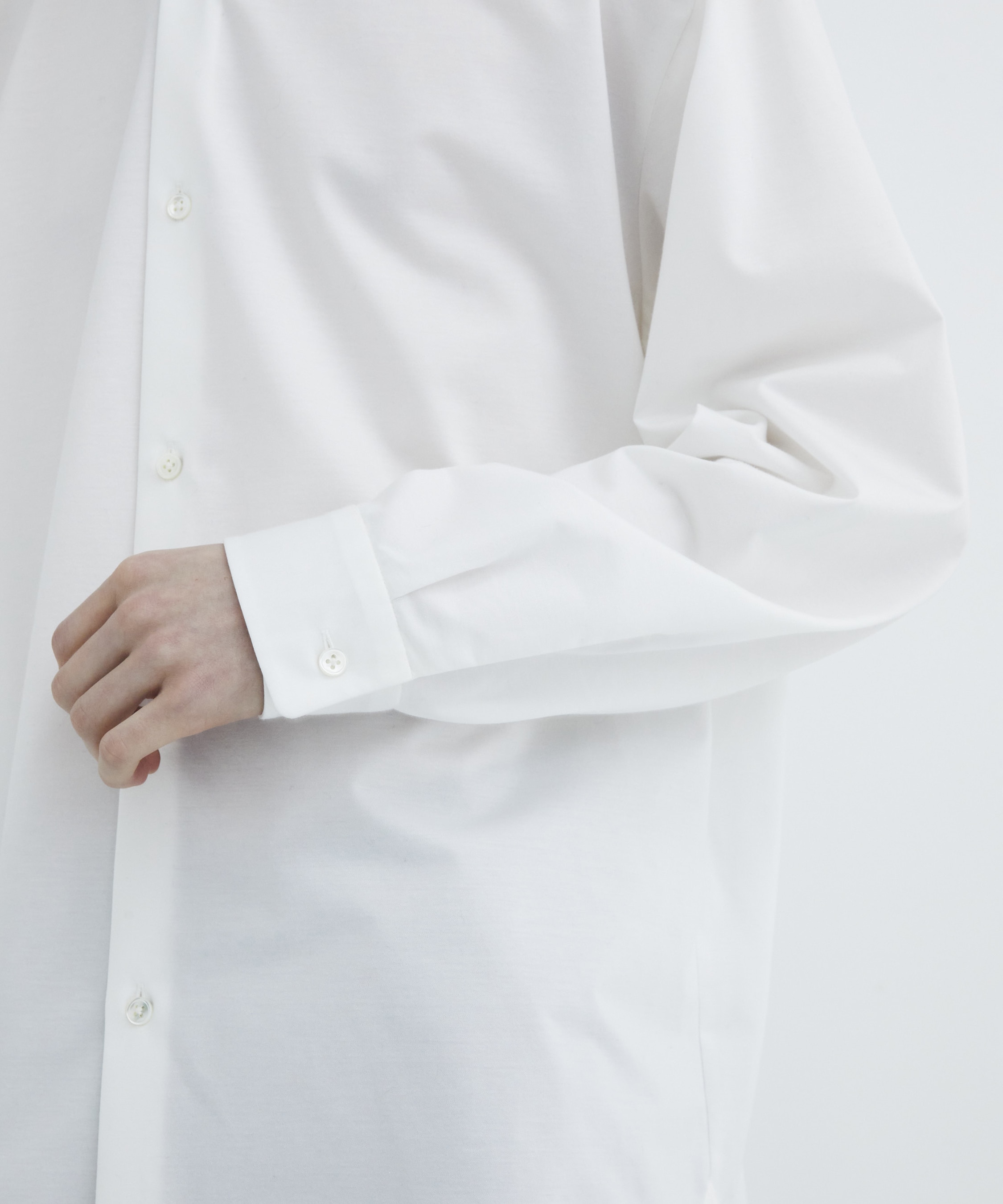 KANEMASA KNITレギュラーシャツ(1 WHITE): : メンズ｜CITY TOKYO