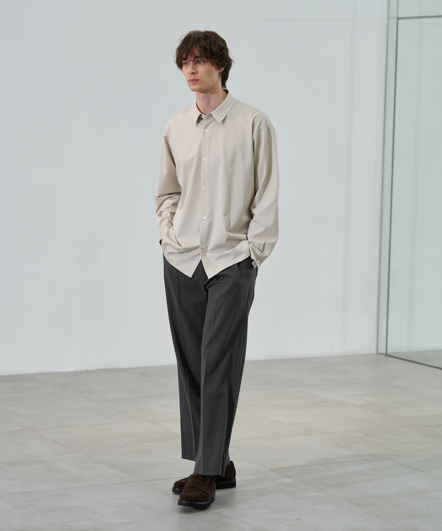 KANEMASA KNITレギュラーシャツ