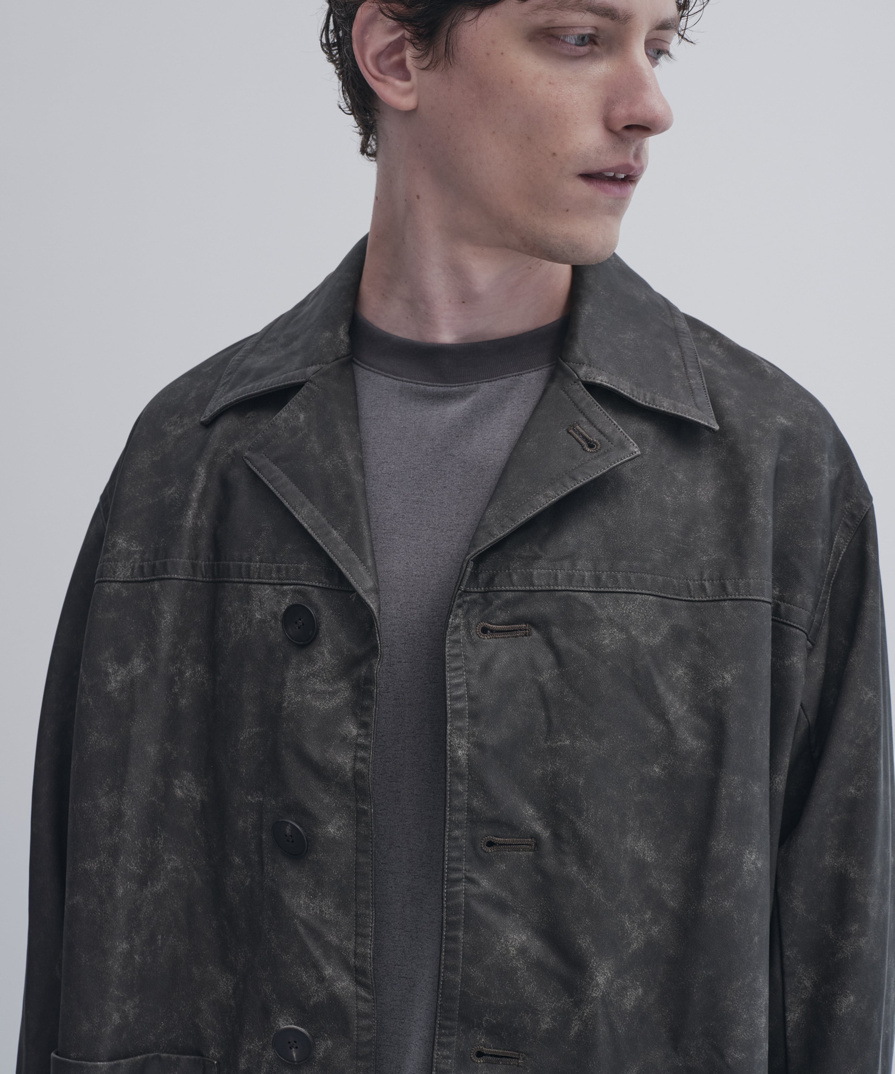 ヴィンテージレザー ランチコート