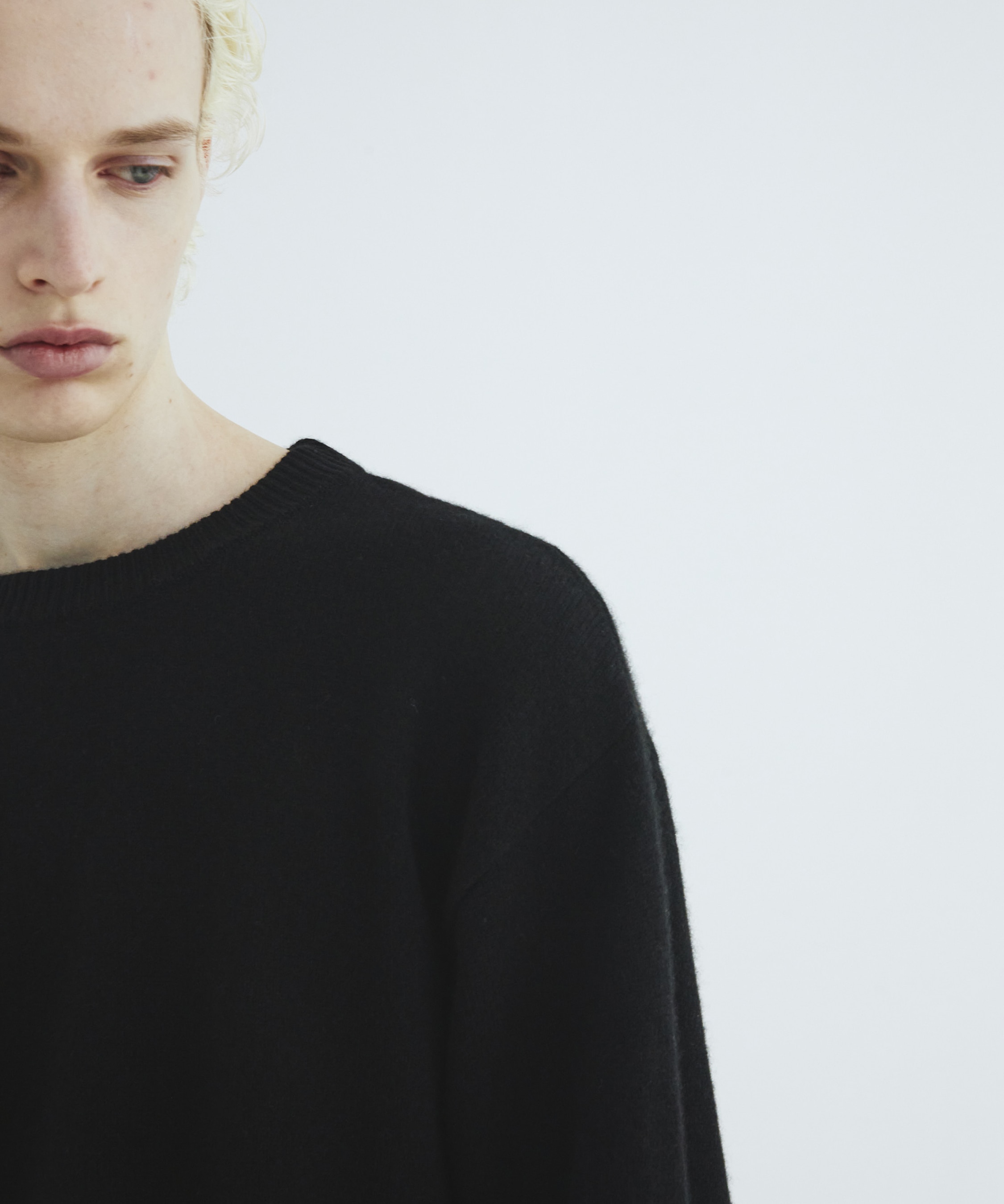 Baby cashmere knit プルオーバー