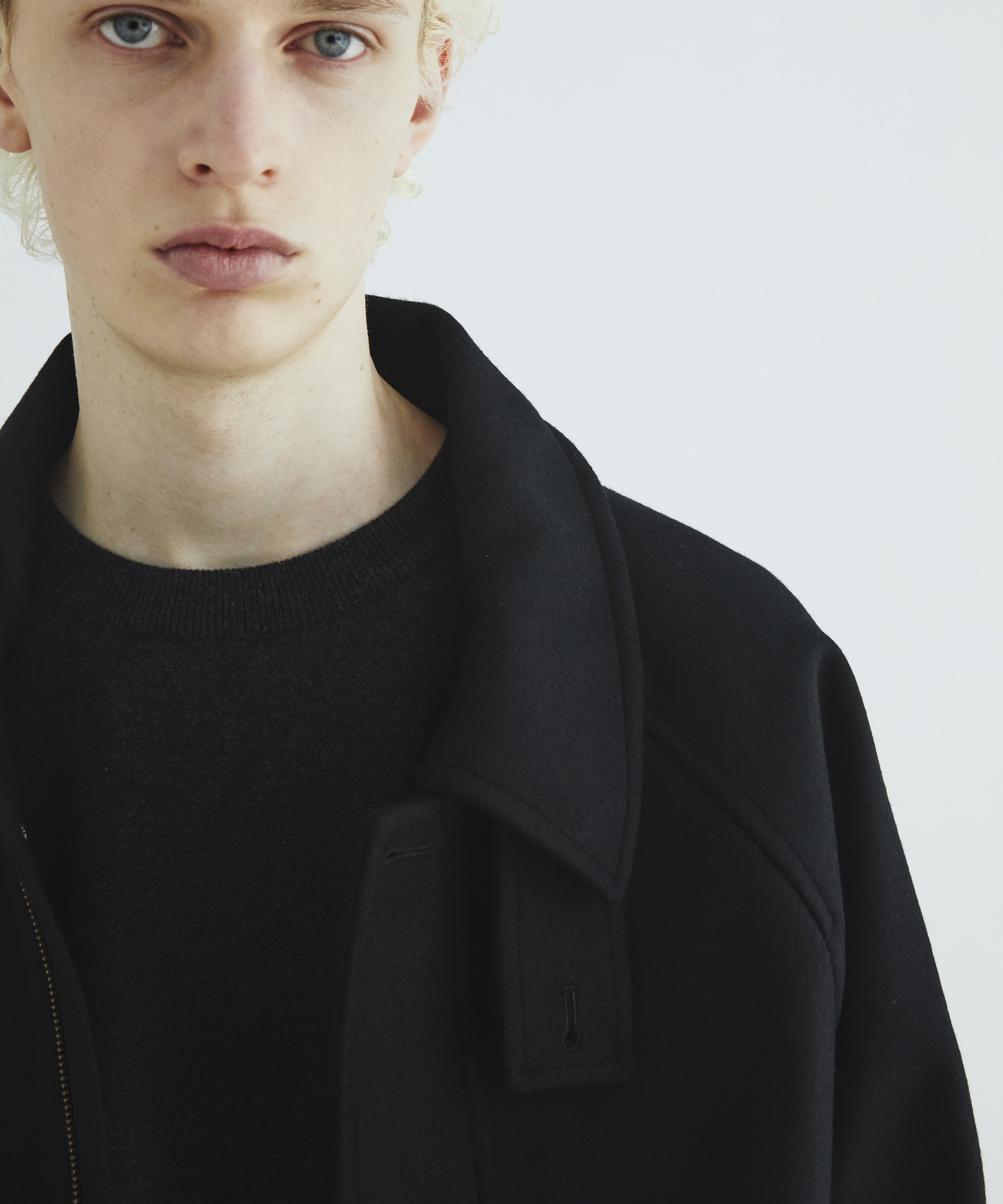 Premium meltonフライトジャケット