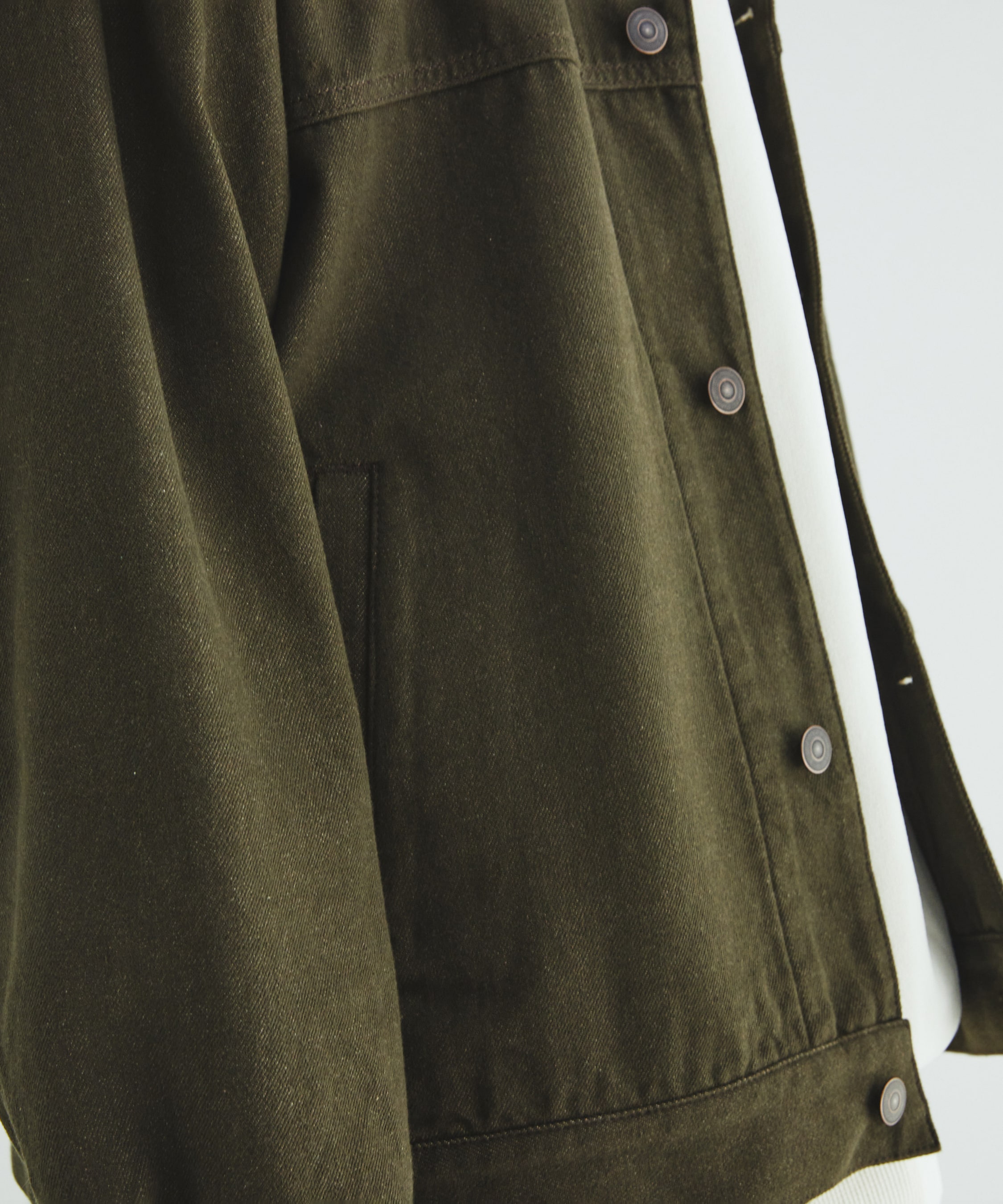 Cashmere denim ジャケット