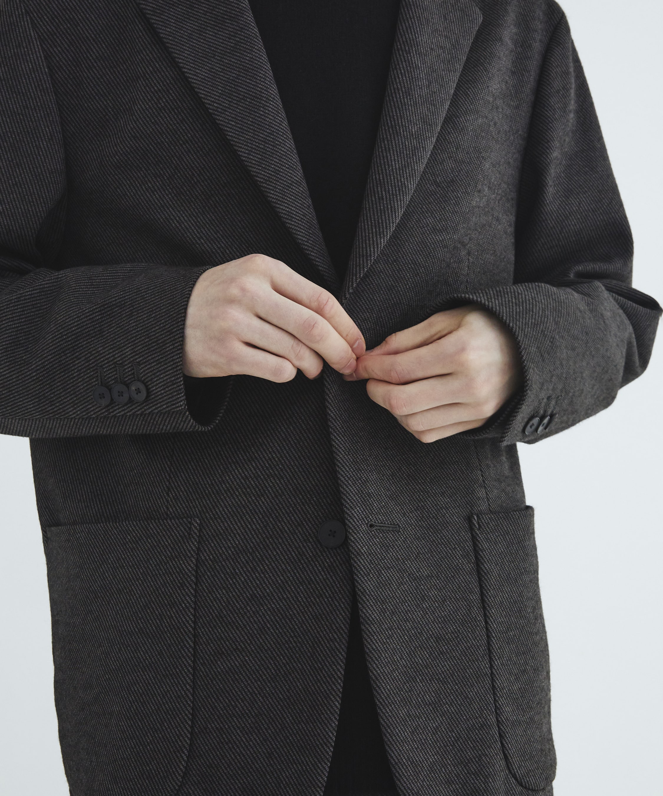 KANEMASA KNITウールネルJKT