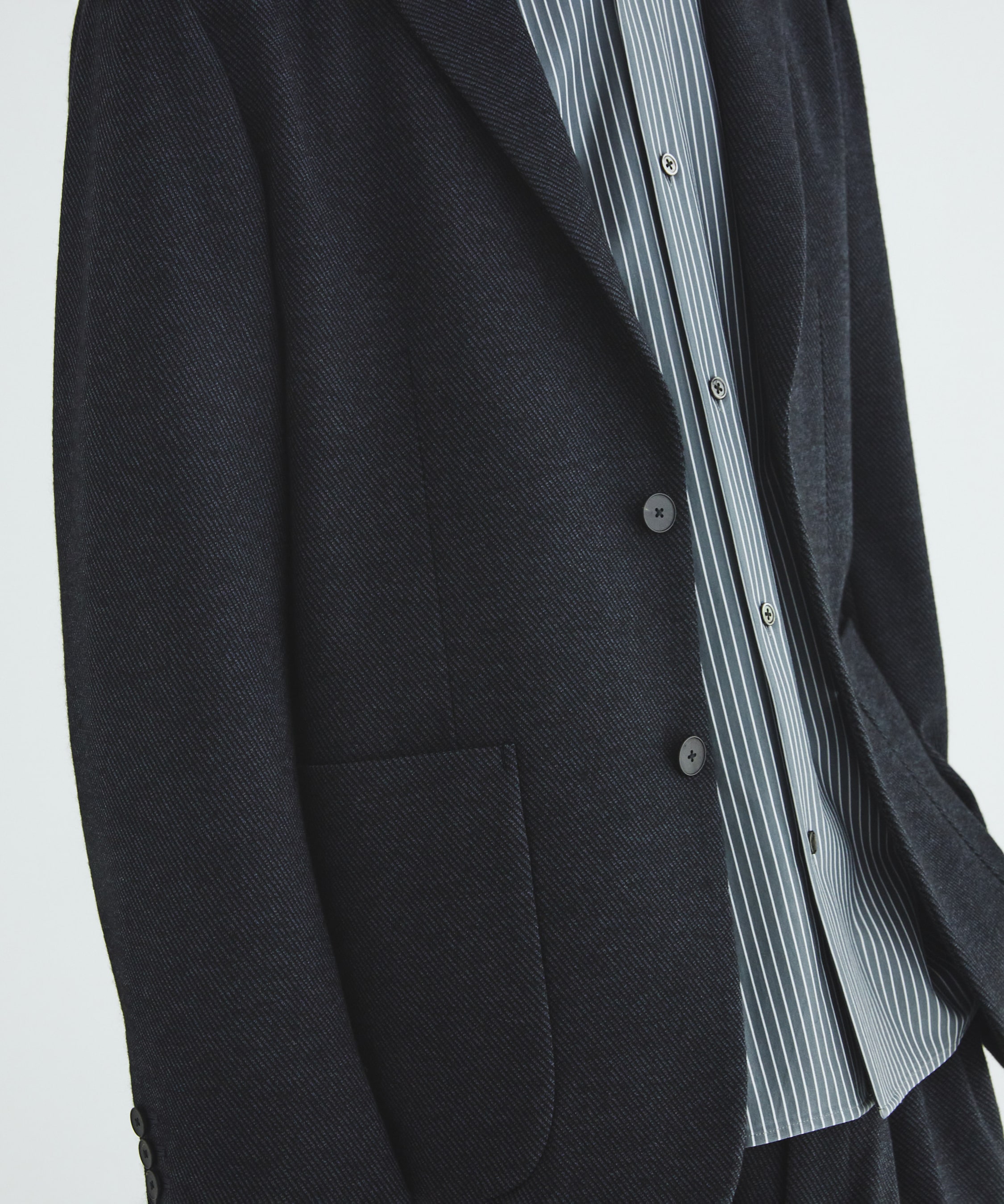 KANEMASA KNITウールネルJKT