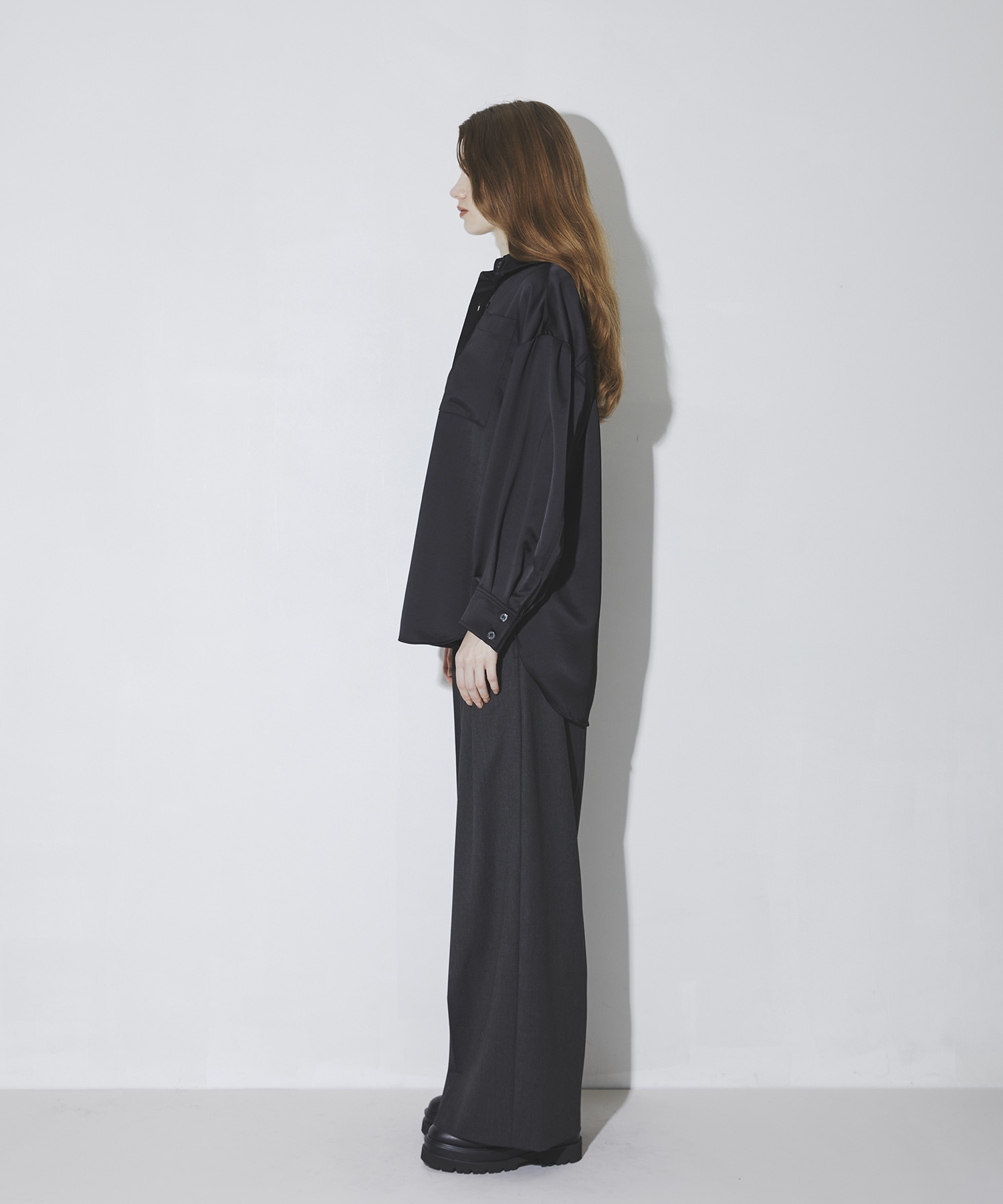 ヴィンテージサテンシャツ