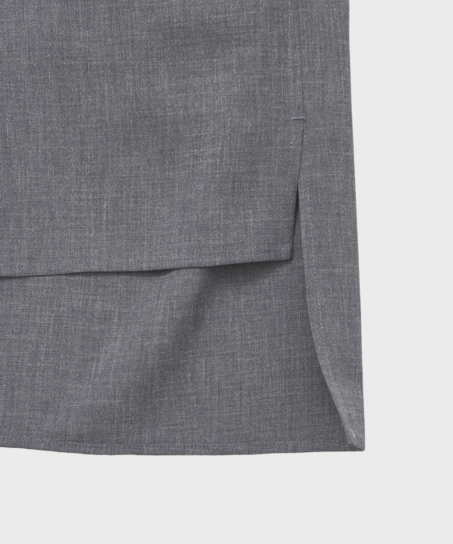 Bicolor Sleeve Short Shirt