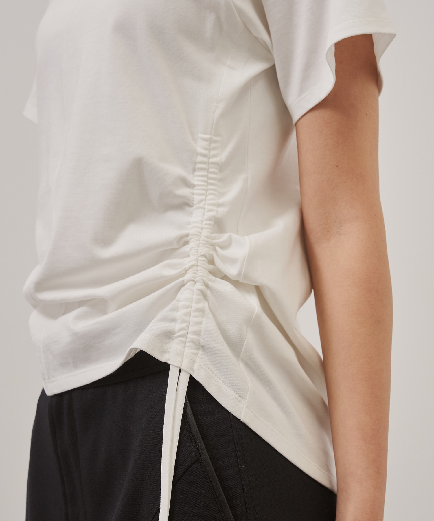 Side Drawstring Tee