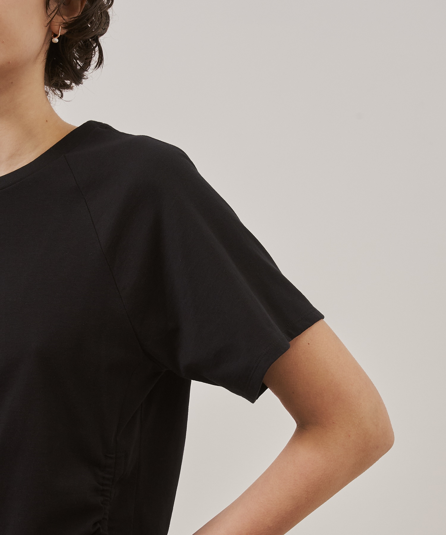 Side Drawstring Tee