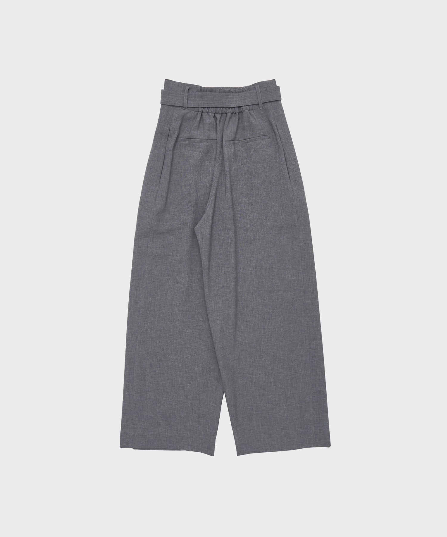 Belt Tuck Pants