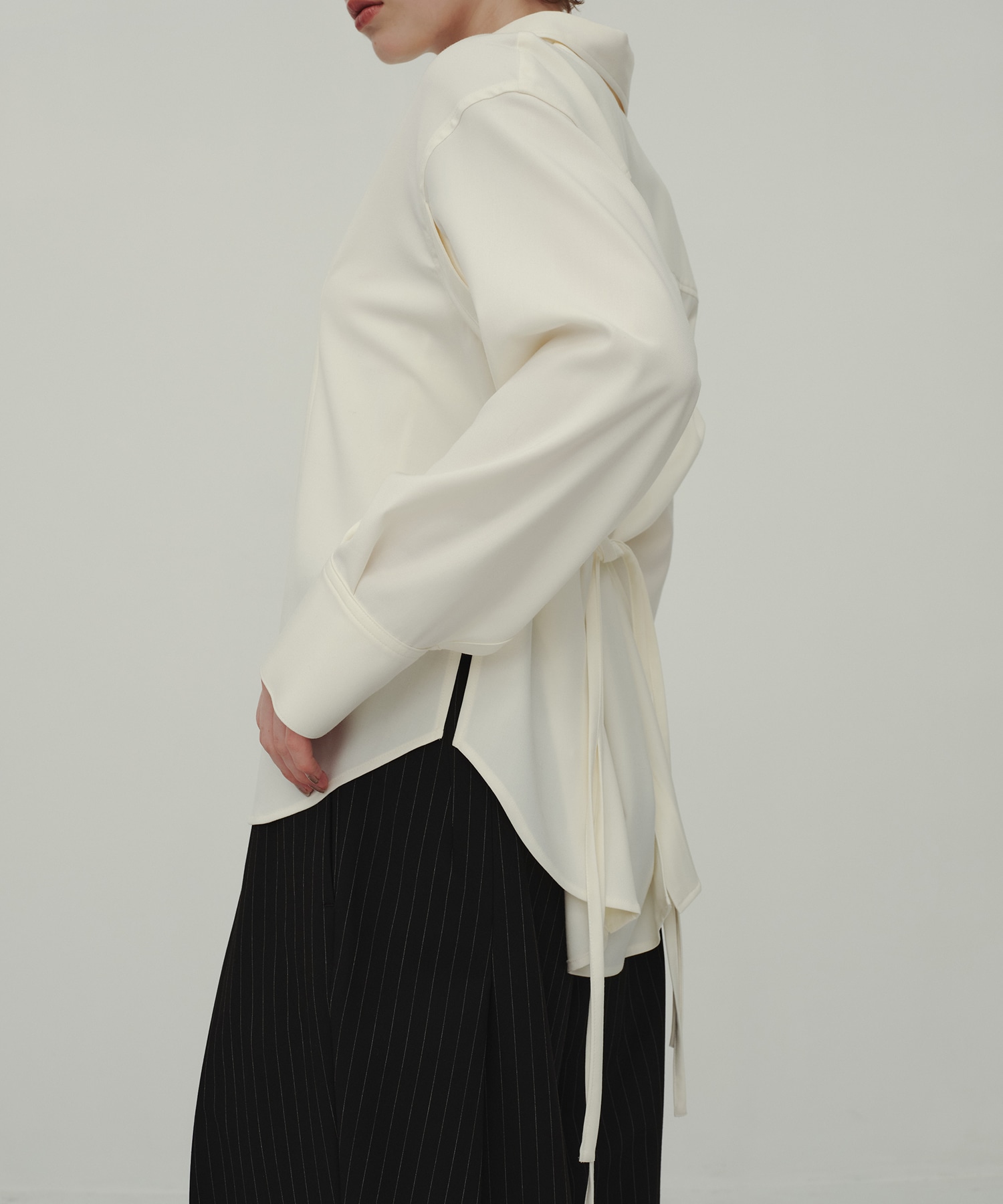 Slit Belt Shirt
