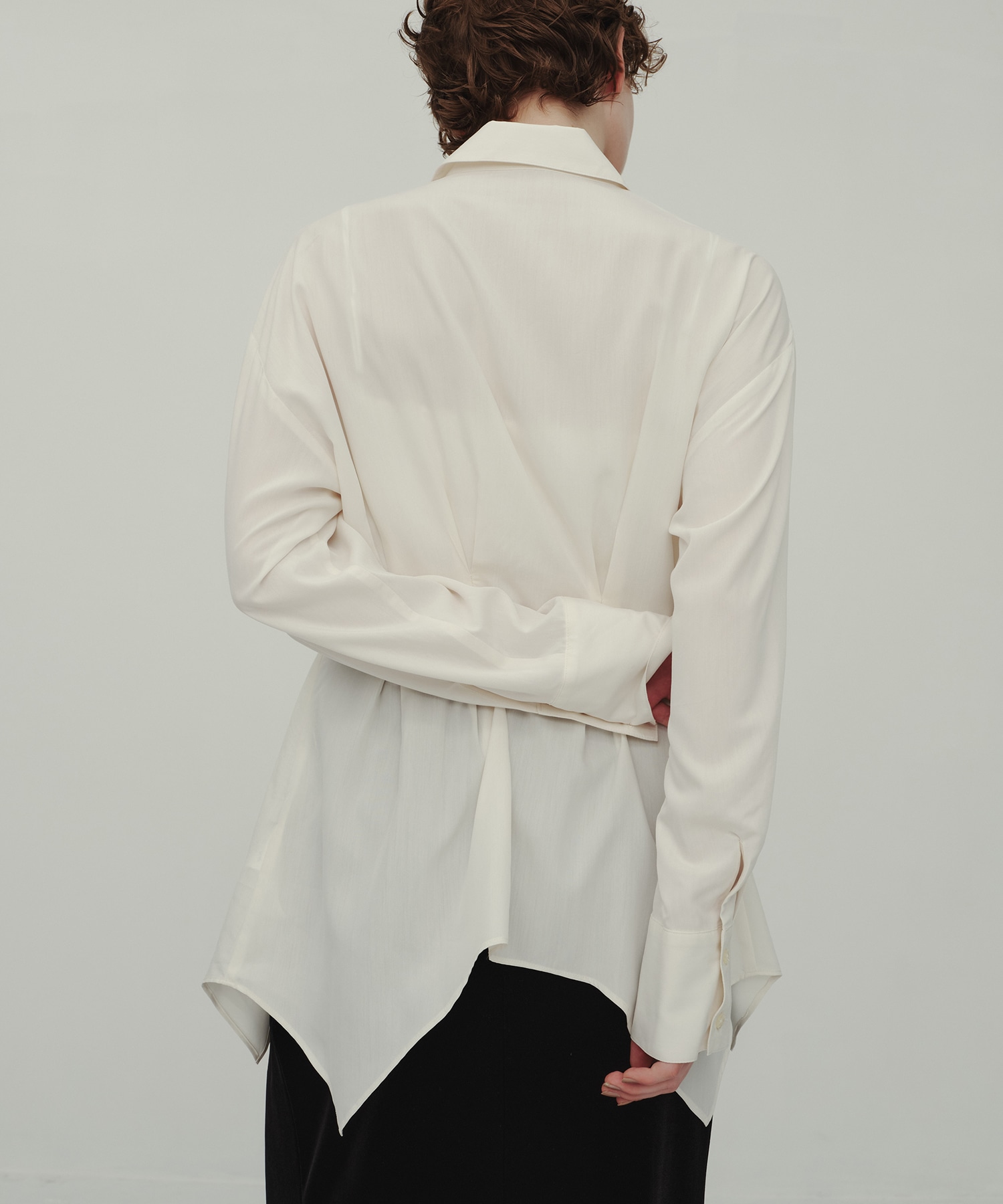 Asymmetry Hem Shirt